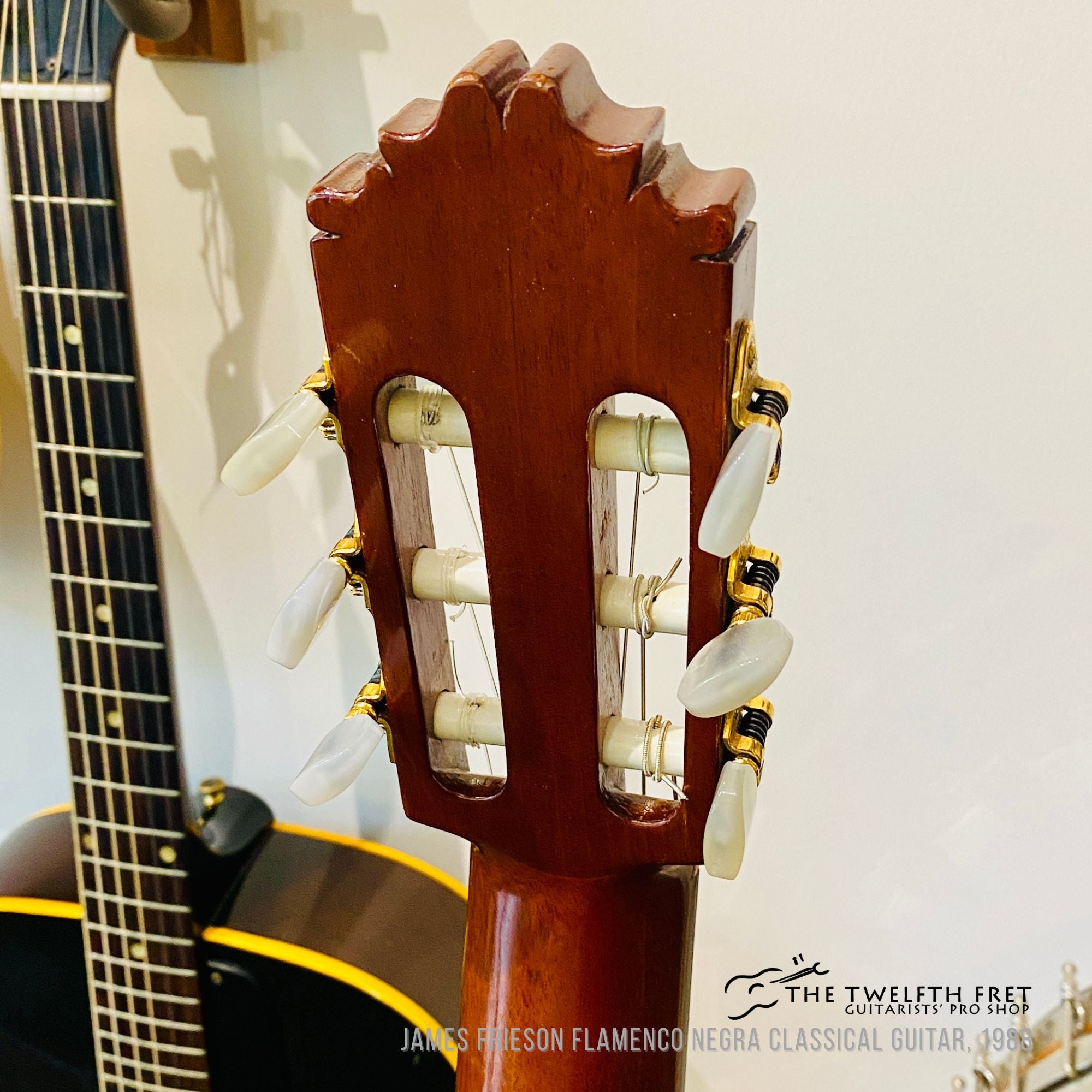 James Frieson Flamenco Negra Classical Guitar, 1988 - The Twelfth Fret