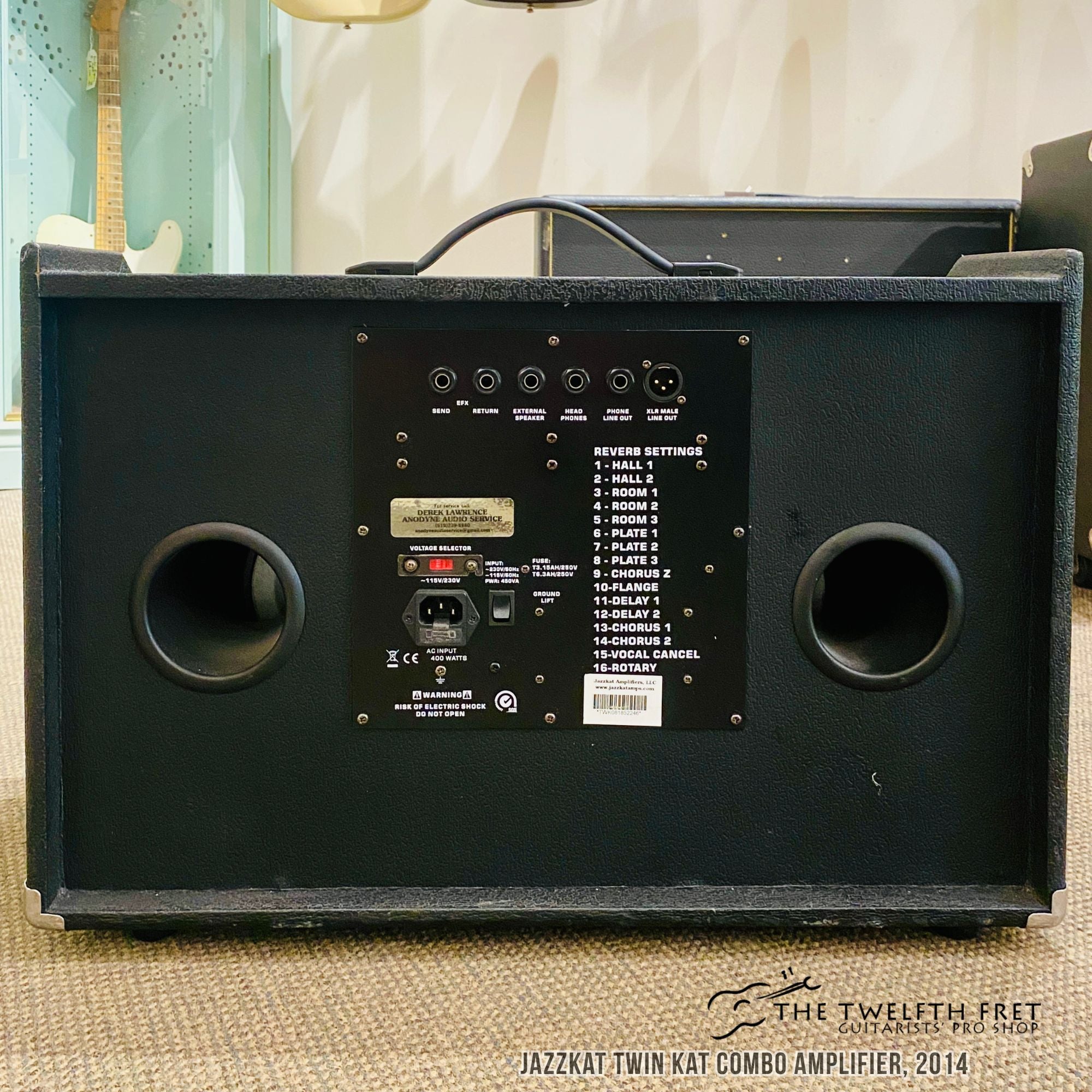 JazzKat Twin Kat Combo Amplifier, 2014 - The Twelfth Fret