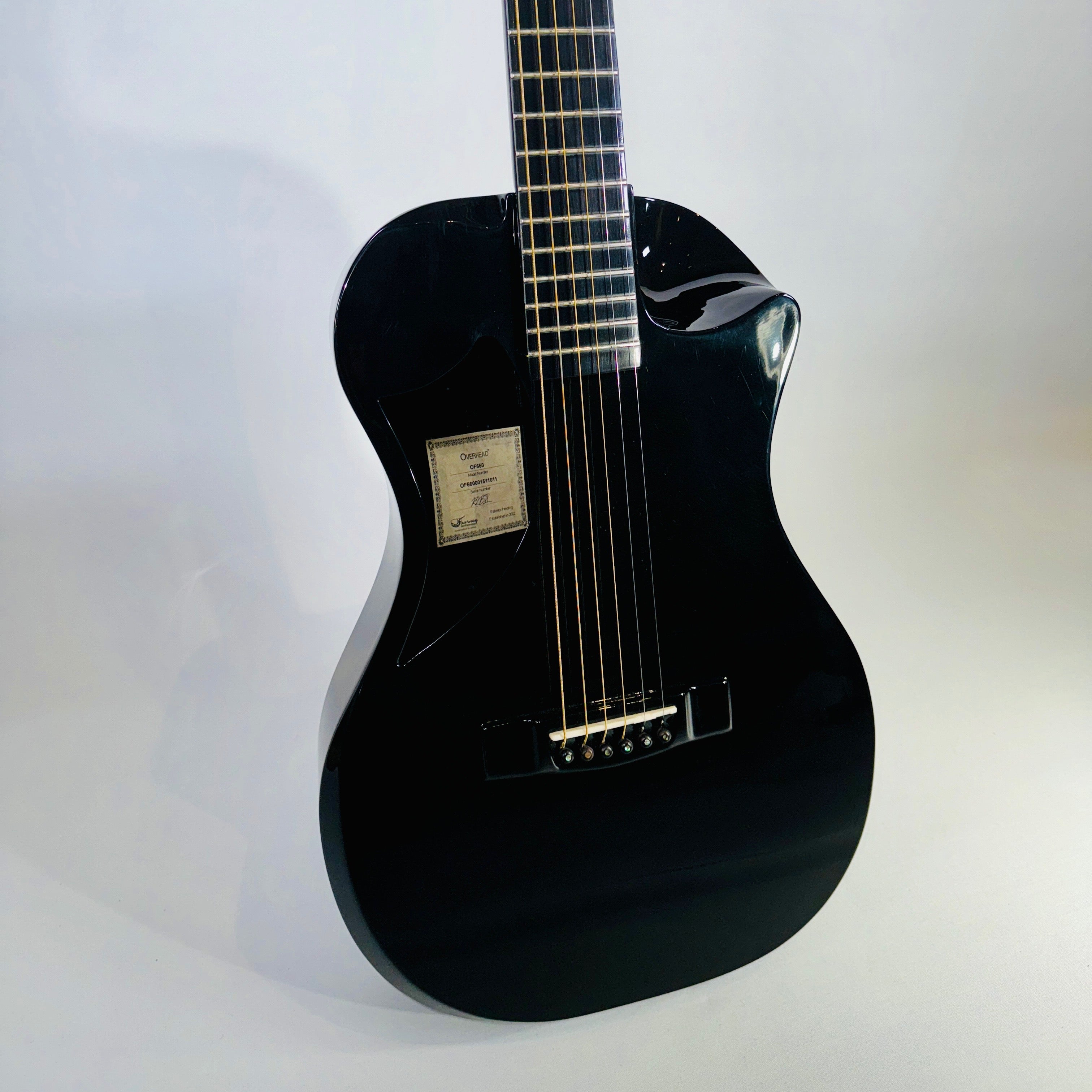 Journey OF660 Black Travel Acoustic Guitar [USED]