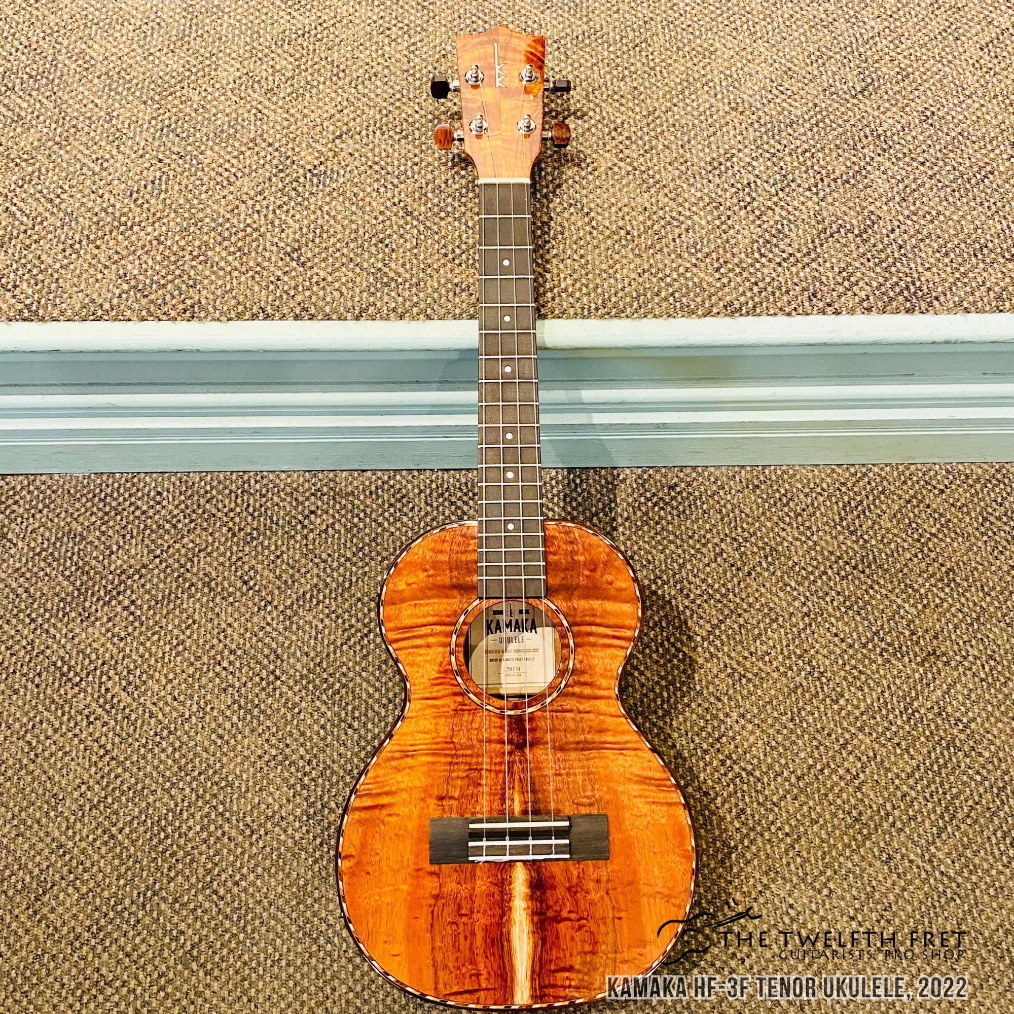 Kamaka HF-3F Tenor Ukulele, 2022 - The Twelfth Fret