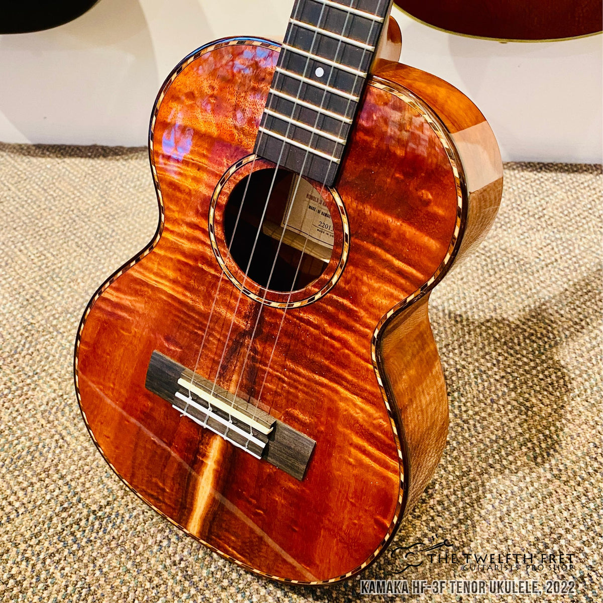 Kamaka HF-3F Tenor Ukulele, 2022 - The Twelfth Fret