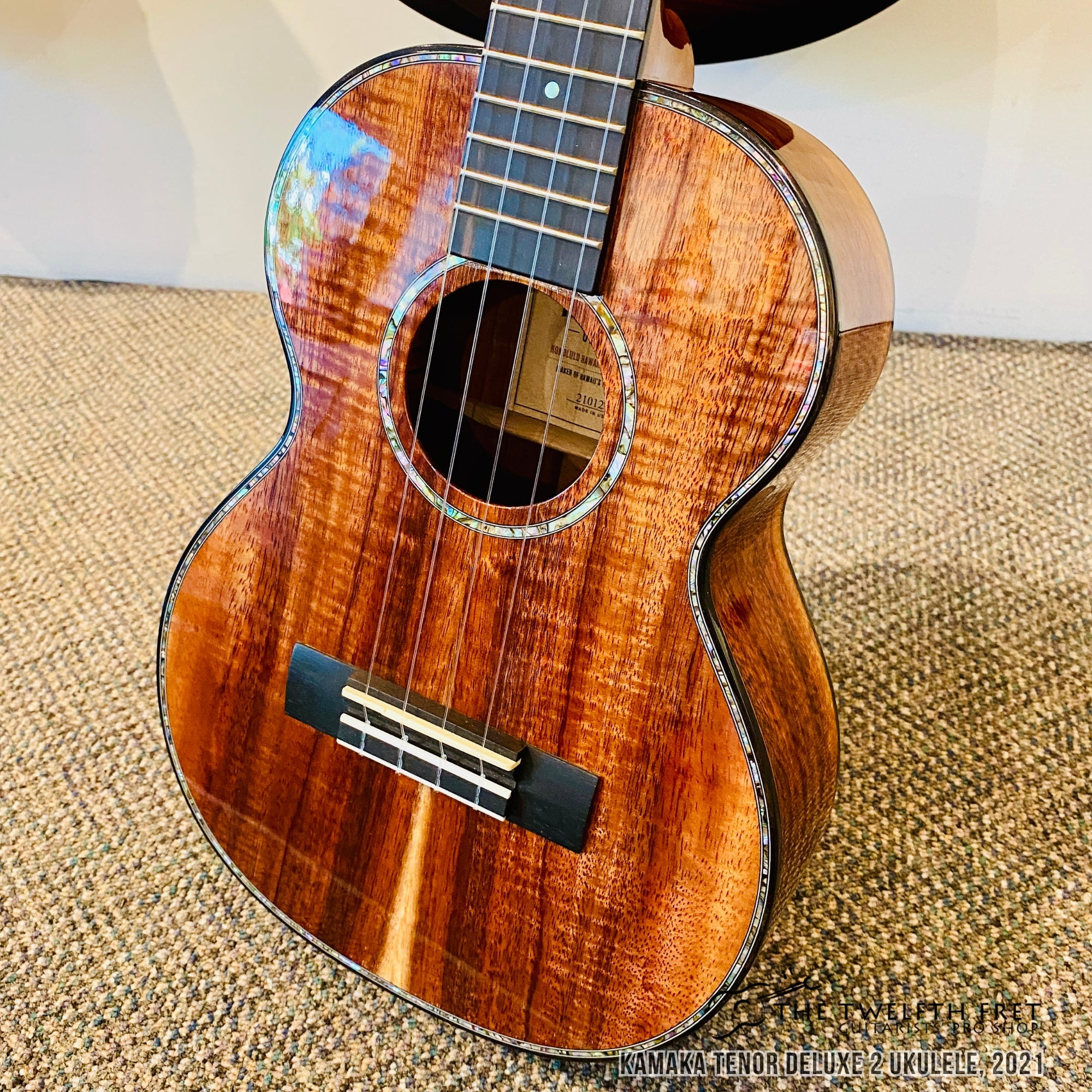 Kamaka Tenor Deluxe 2 Ukulele, 2021 - The Twelfth Fret
