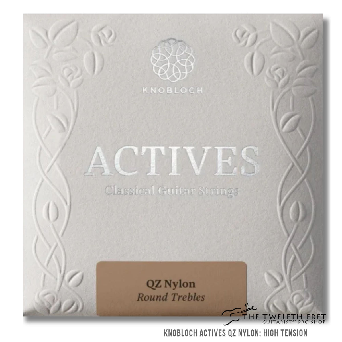 Knobloch Actives Double Silver Basses QZ Nylon Round Trebles - The Twelfth Fret