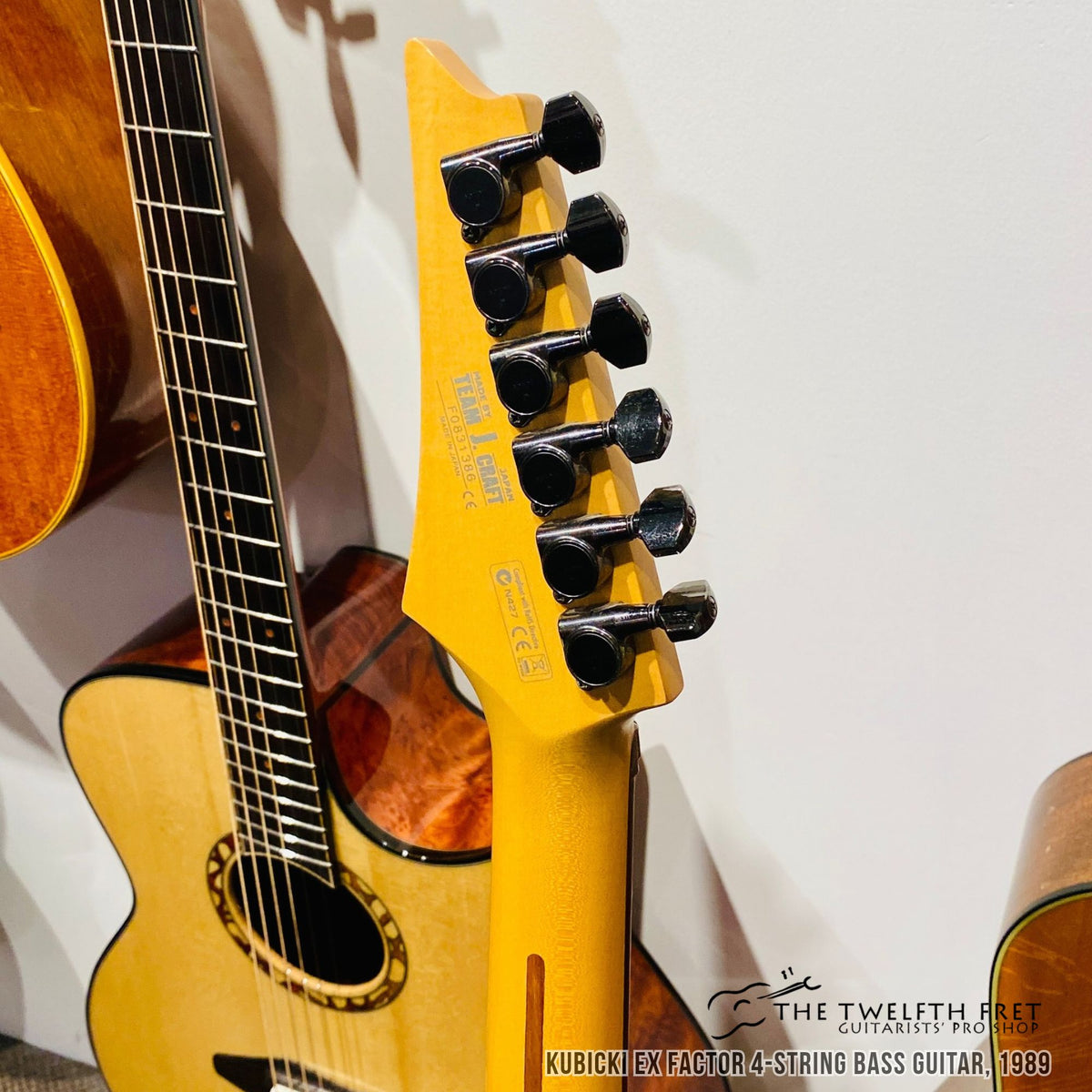 Kubicki EX Factor 4-String Bass Guitar, 1989 - The Twelfth Fret