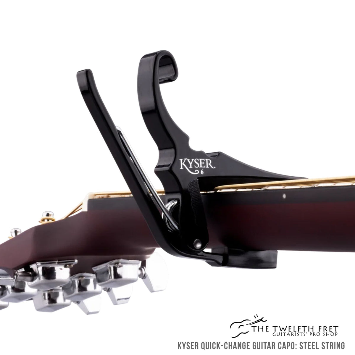 Kyser Quick-Change Guitar Capo Steel String - The Twelfth Fret