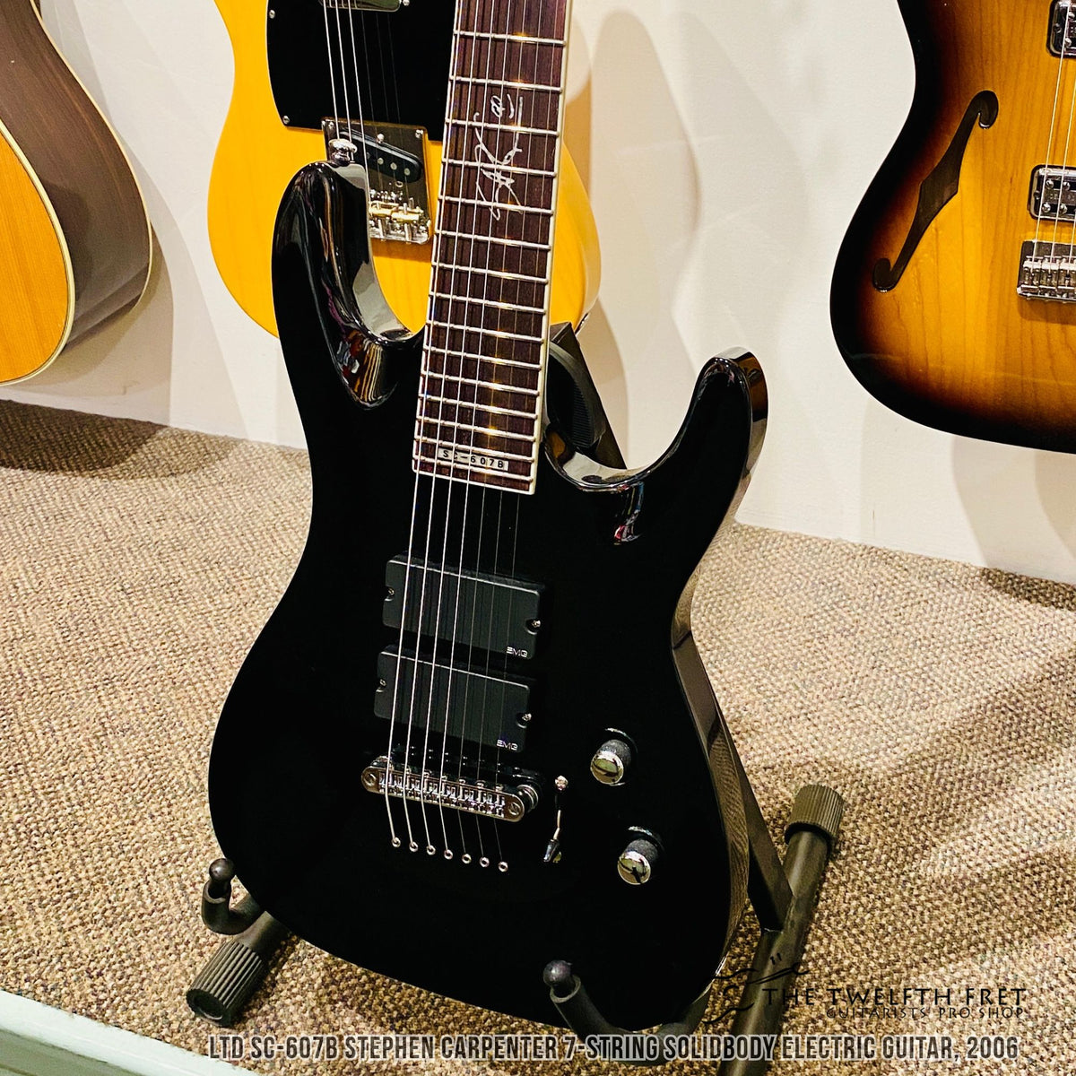 LTD SC-607B Stephen Carpenter 7-String Solidbody Electric Guitar, 2006 - The Twelfth Fret