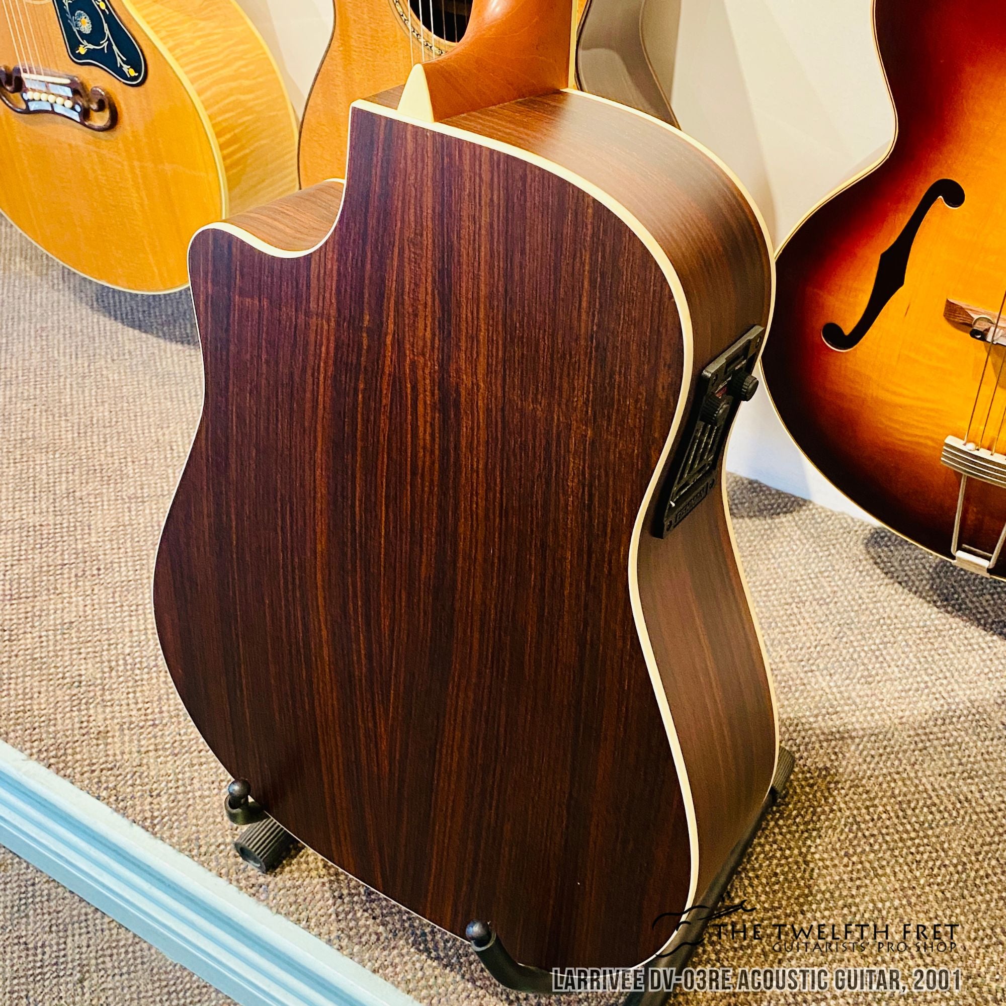 Larrivee DV-03RE Acoustic Guitar - The Twelfth Fret