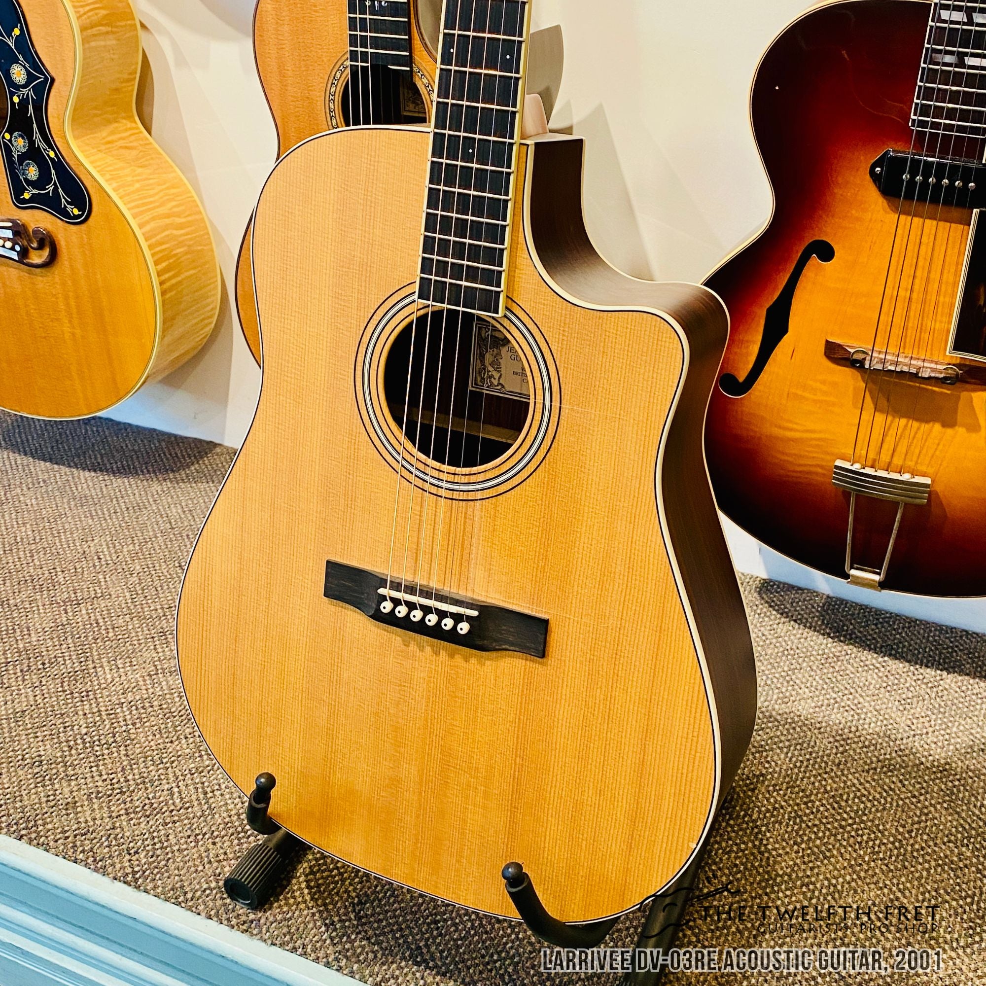 Larrivee DV-03RE Acoustic Guitar - The Twelfth Fret