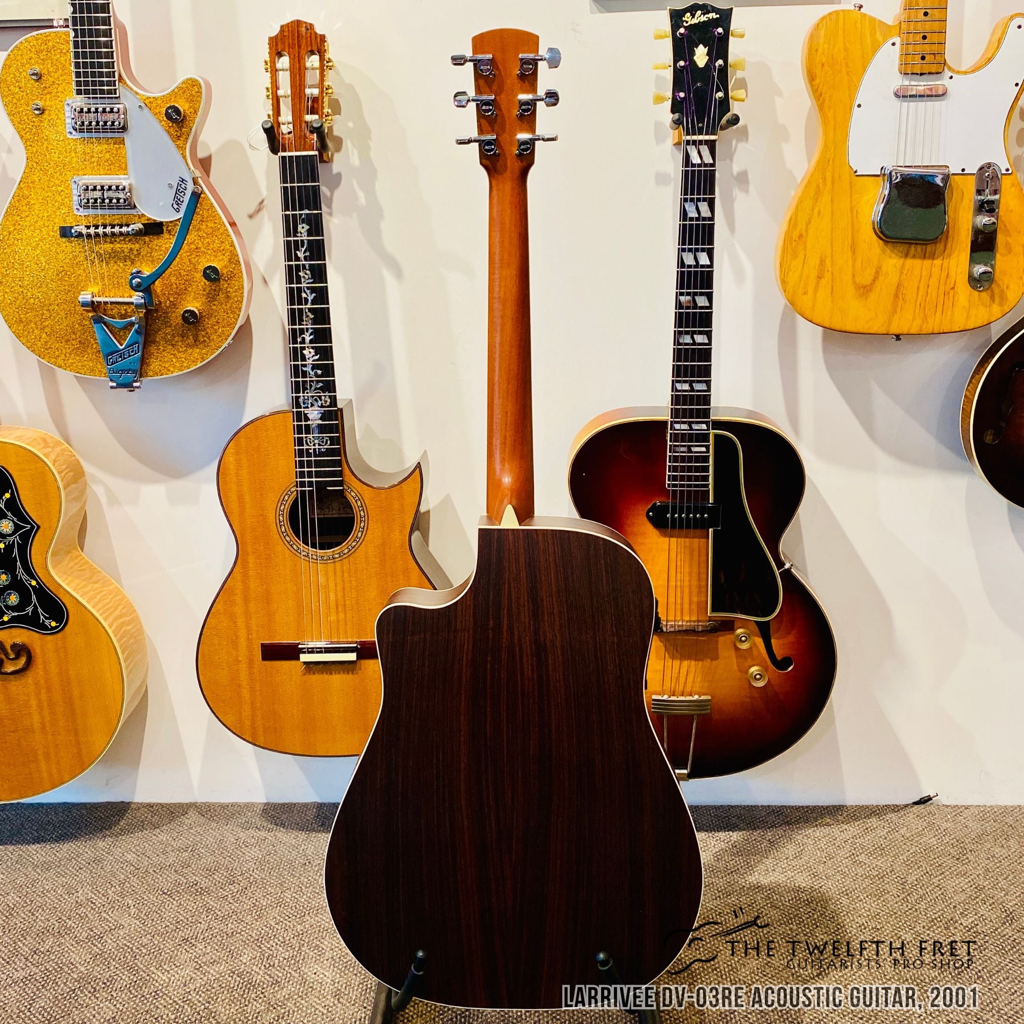 Larrivee DV-03RE Acoustic Guitar - The Twelfth Fret