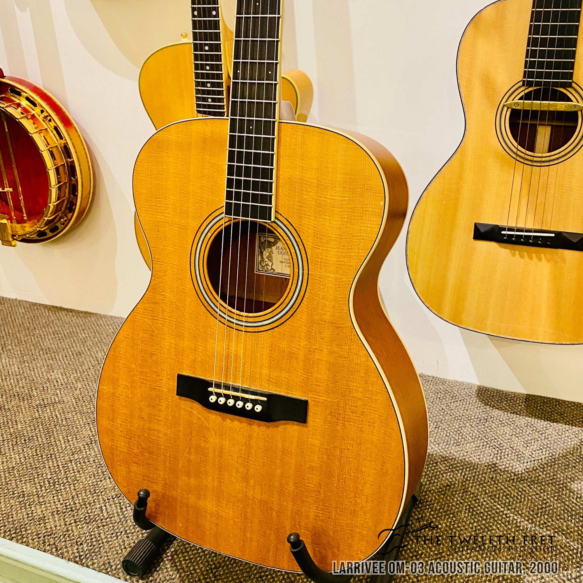 Larrivee OM-03 Acoustic Guitar, 2000 - The Twelfth Fret