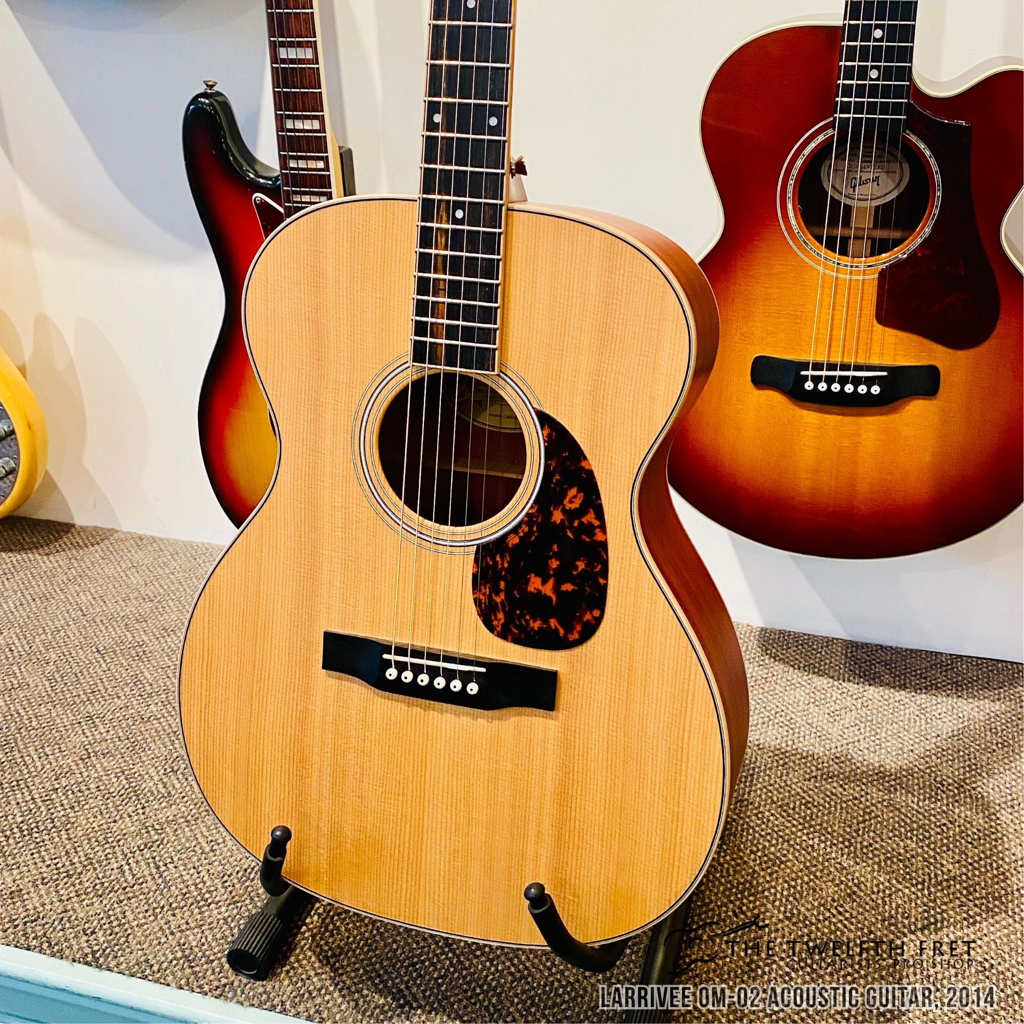 Larrivee OM-02 Acoustic Guitar, 2014 - The Twelfth Fret