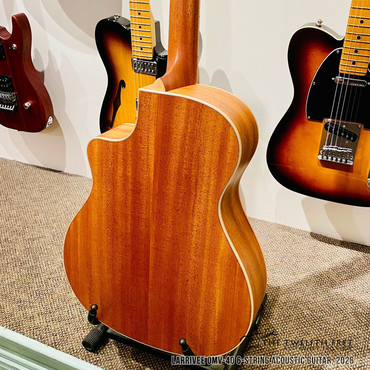 Larrivee OMV-40 6-String Acoustic Guitar, 2026 - The Twelfth Fret