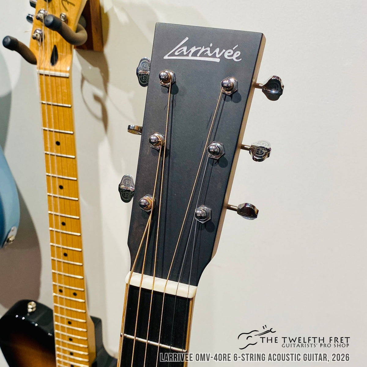 Larrivee OMV-40RE 6-String Acoustic Guitar, 2026 - The Twelfth Fret
