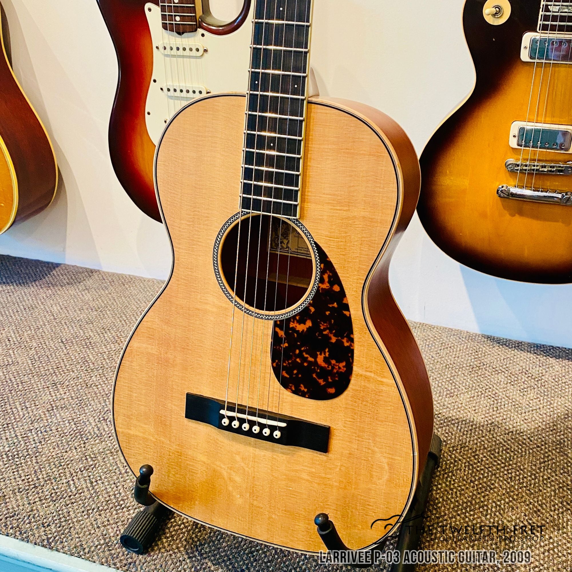Larrivee P-03 Acoustic Guitar, 2009 - The Twelfth Fret
