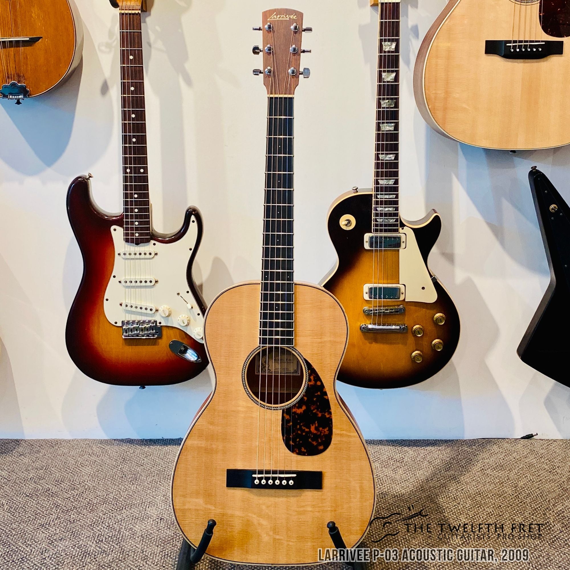 Larrivee P-03 Acoustic Guitar, 2009 - The Twelfth Fret