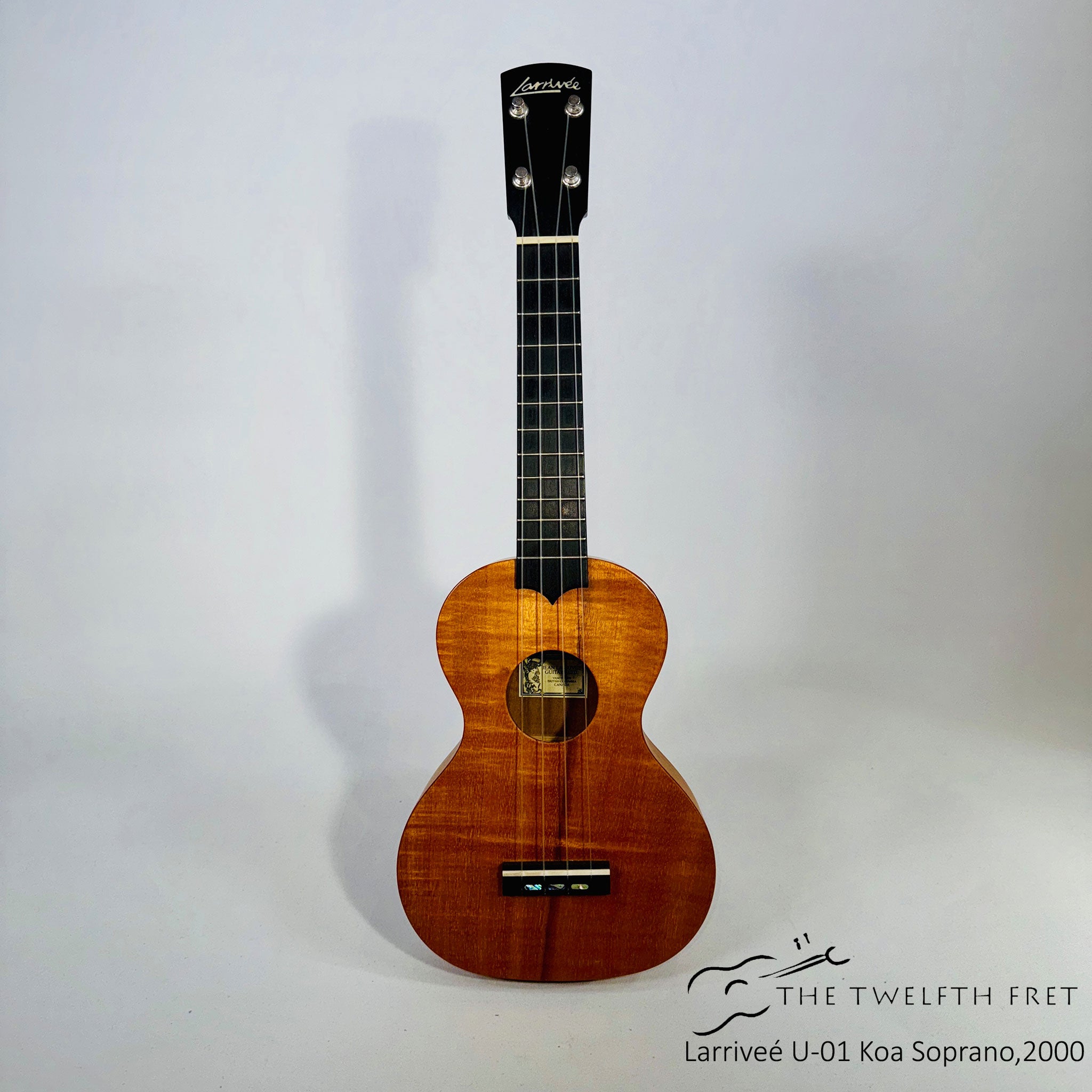 Larrivée U-01 Koa Soprano Ukulele [USED] - The Twelfth Fret