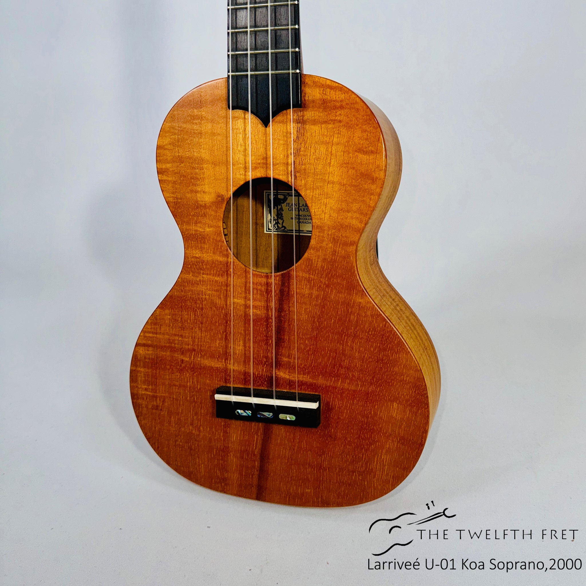 Larrivée U-01 Koa Soprano Ukulele [USED] - The Twelfth Fret