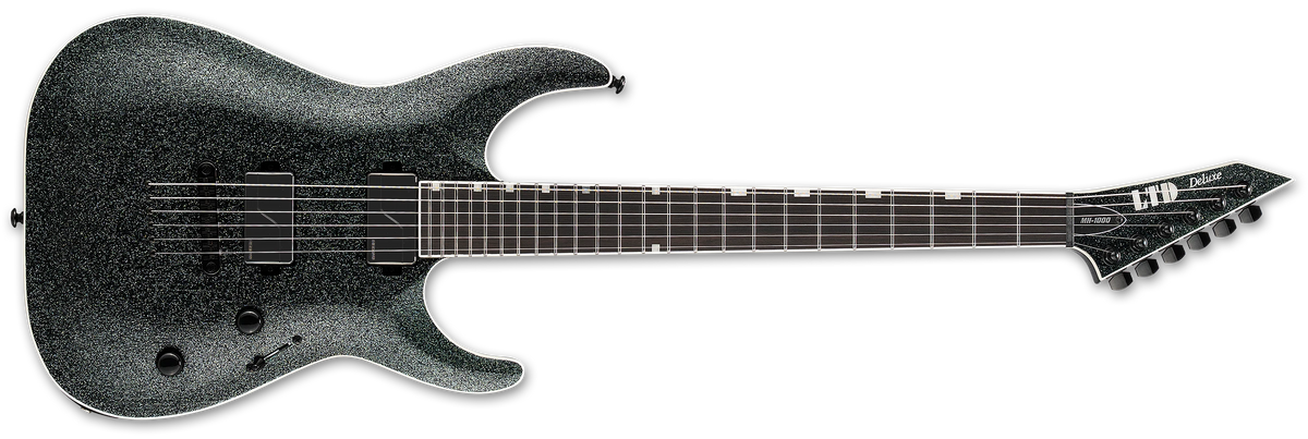 ESP LTD MH-1000NT Granite Sparkle Electric Guitar - The Twelfth Fret