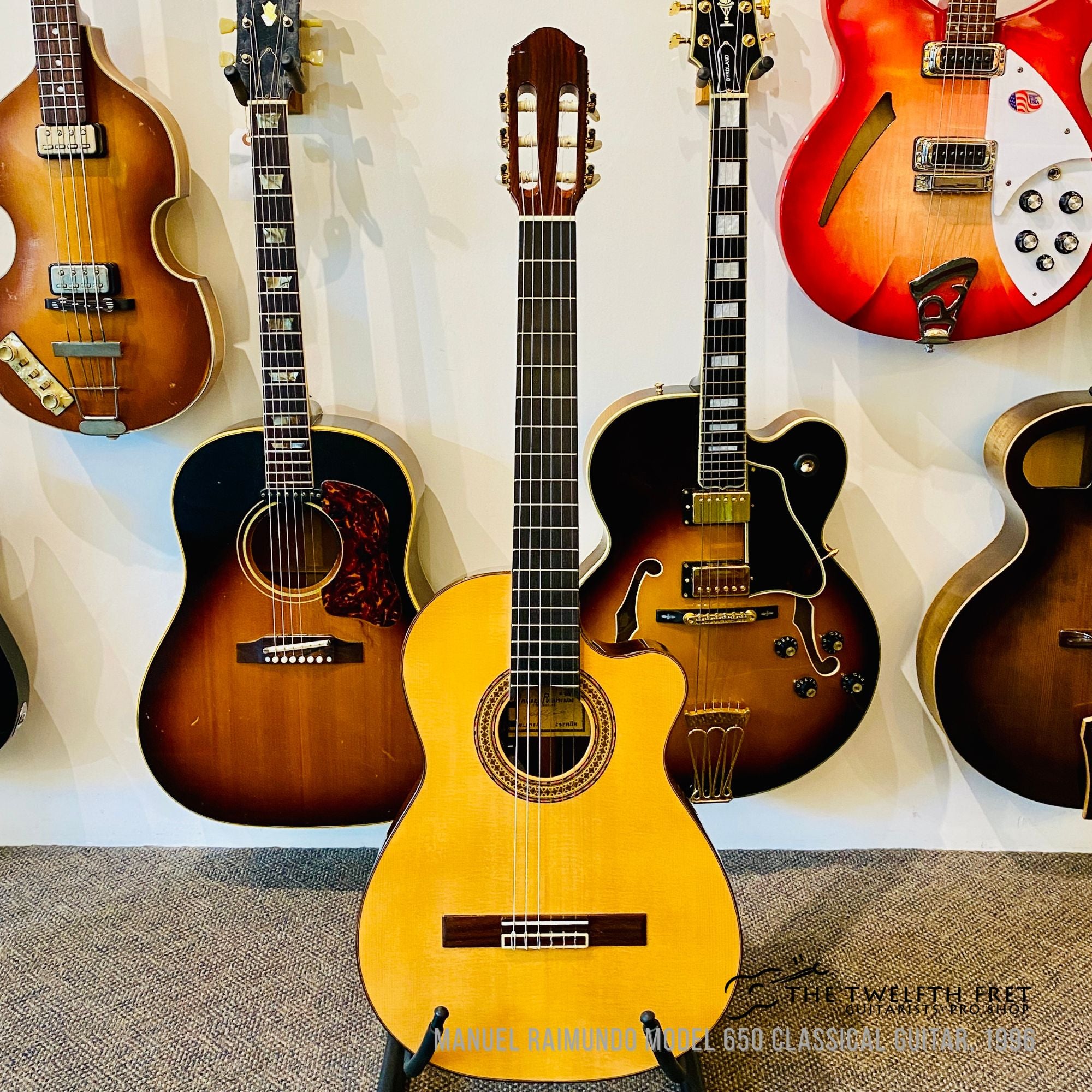 Manuel Raimundo Model 650 Classical Guitar, 1996 - The Twelfth Fret