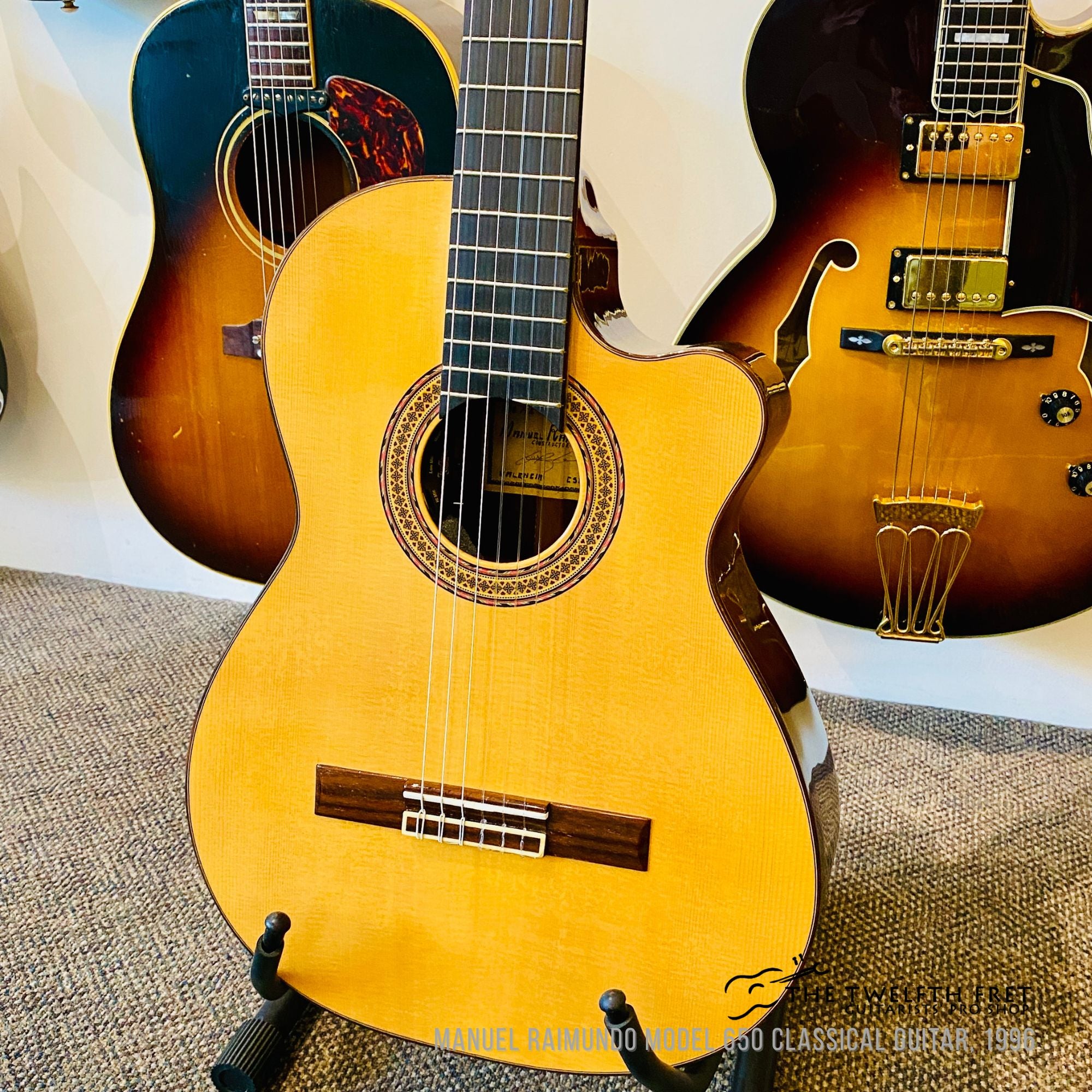 Manuel Raimundo Model 650 Classical Guitar, 1996 - The Twelfth Fret