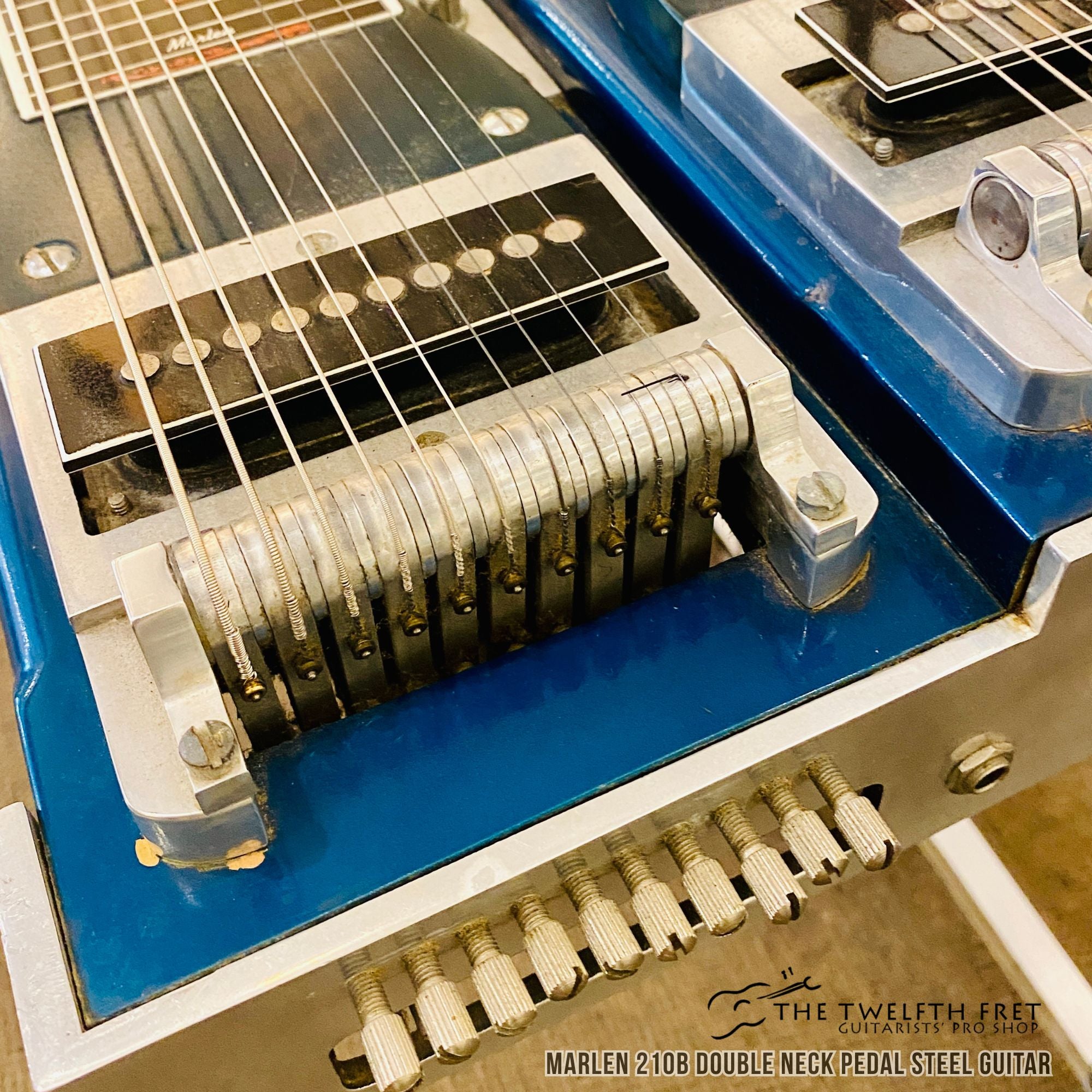 Marlen 210B Double Neck Pedal Steel Guitar - The Twelfth Fret