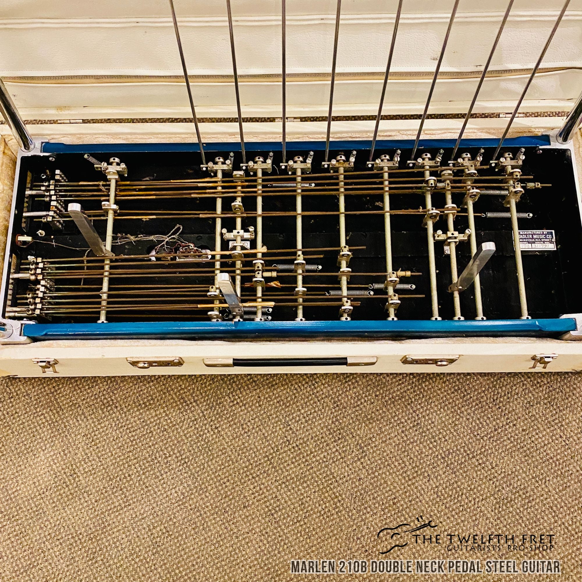 Marlen 210B Double Neck Pedal Steel Guitar - The Twelfth Fret