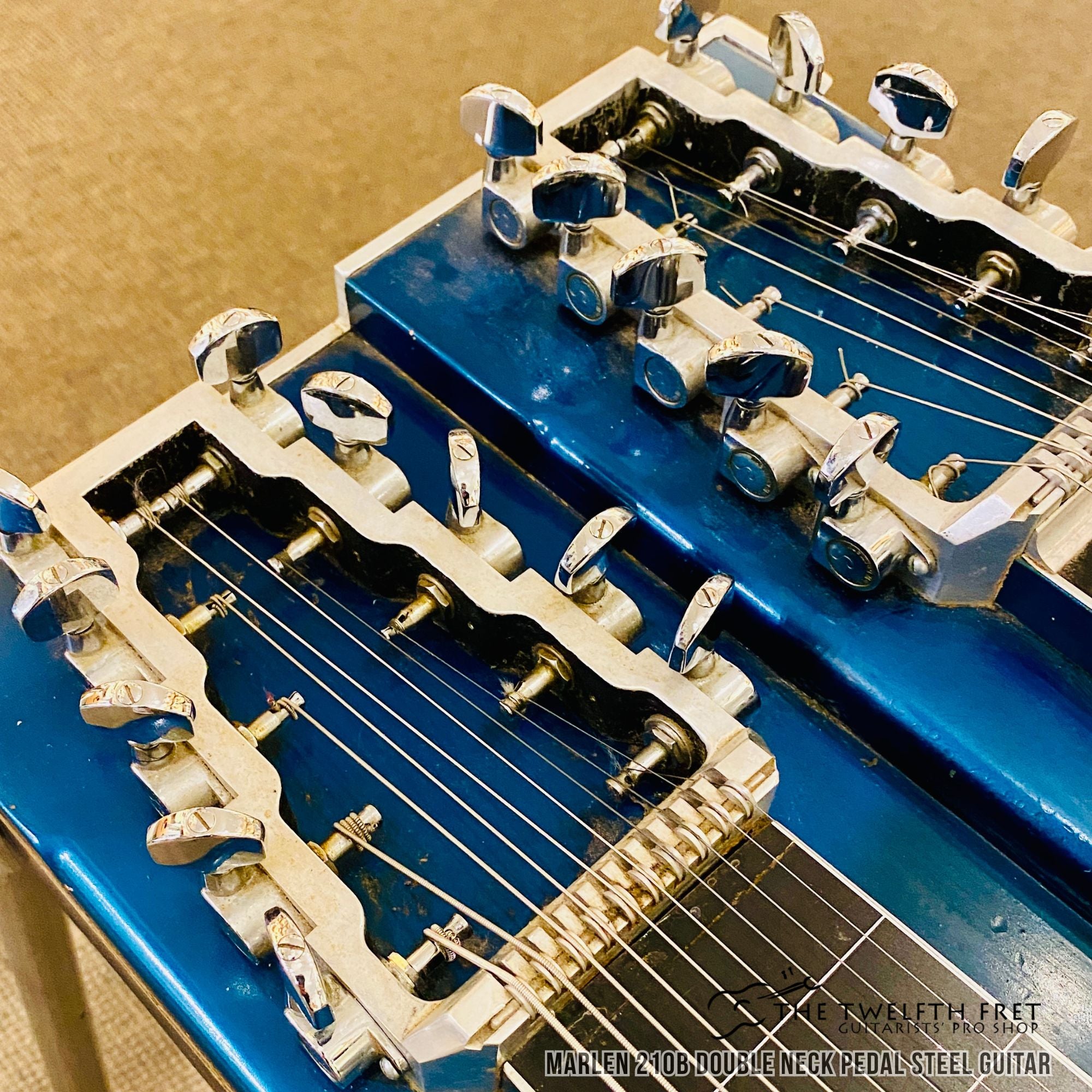 Marlen 210B Double Neck Pedal Steel Guitar - The Twelfth Fret