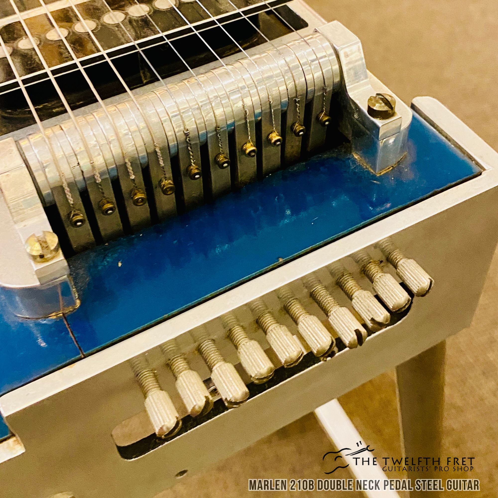 Marlen 210B Double Neck Pedal Steel Guitar - The Twelfth Fret