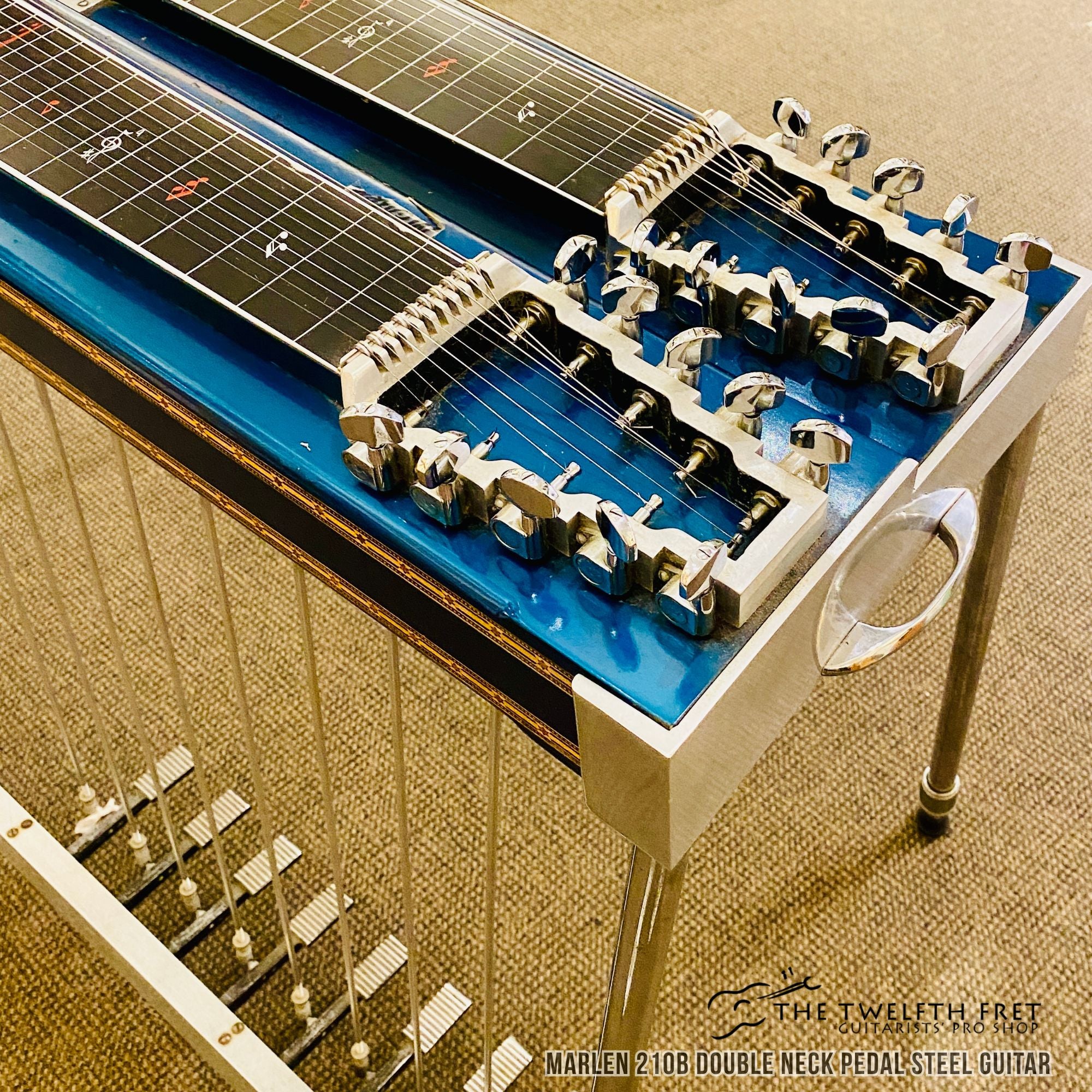 Marlen 210B Double Neck Pedal Steel Guitar - The Twelfth Fret
