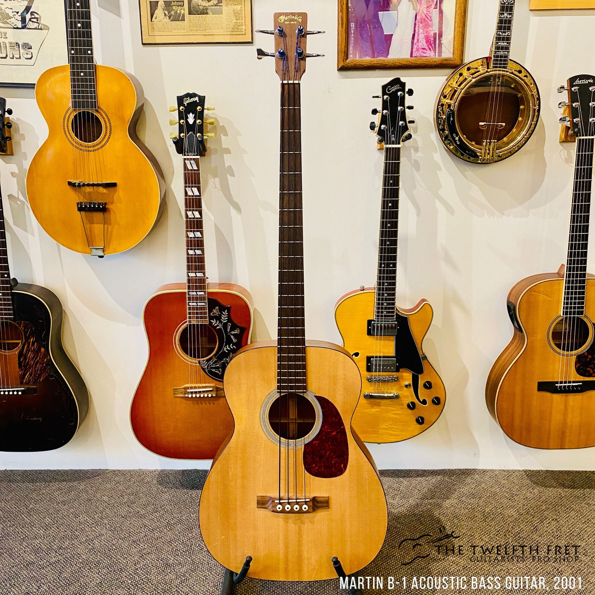 Martin B-1 Acoustic Bass Guitar, 2001 - The Twelfth Fret