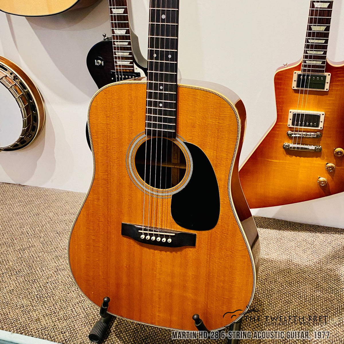 Martin HD-28 6-String Acoustic Guitar, 1977 - The Twelfth Fret