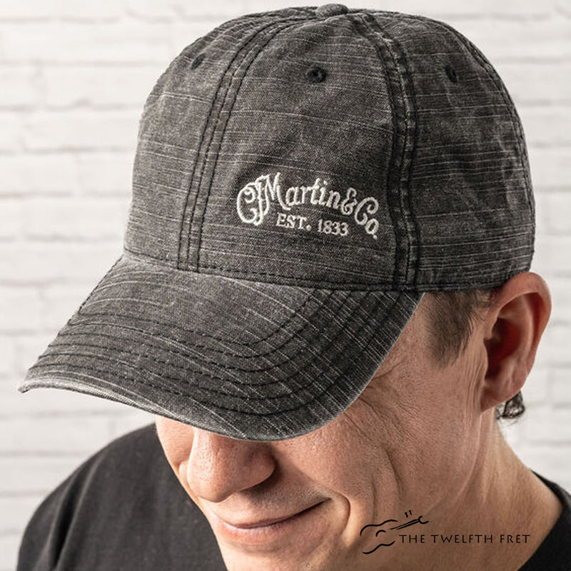 Martin Logo Hat Grey - The Twelfth Fret