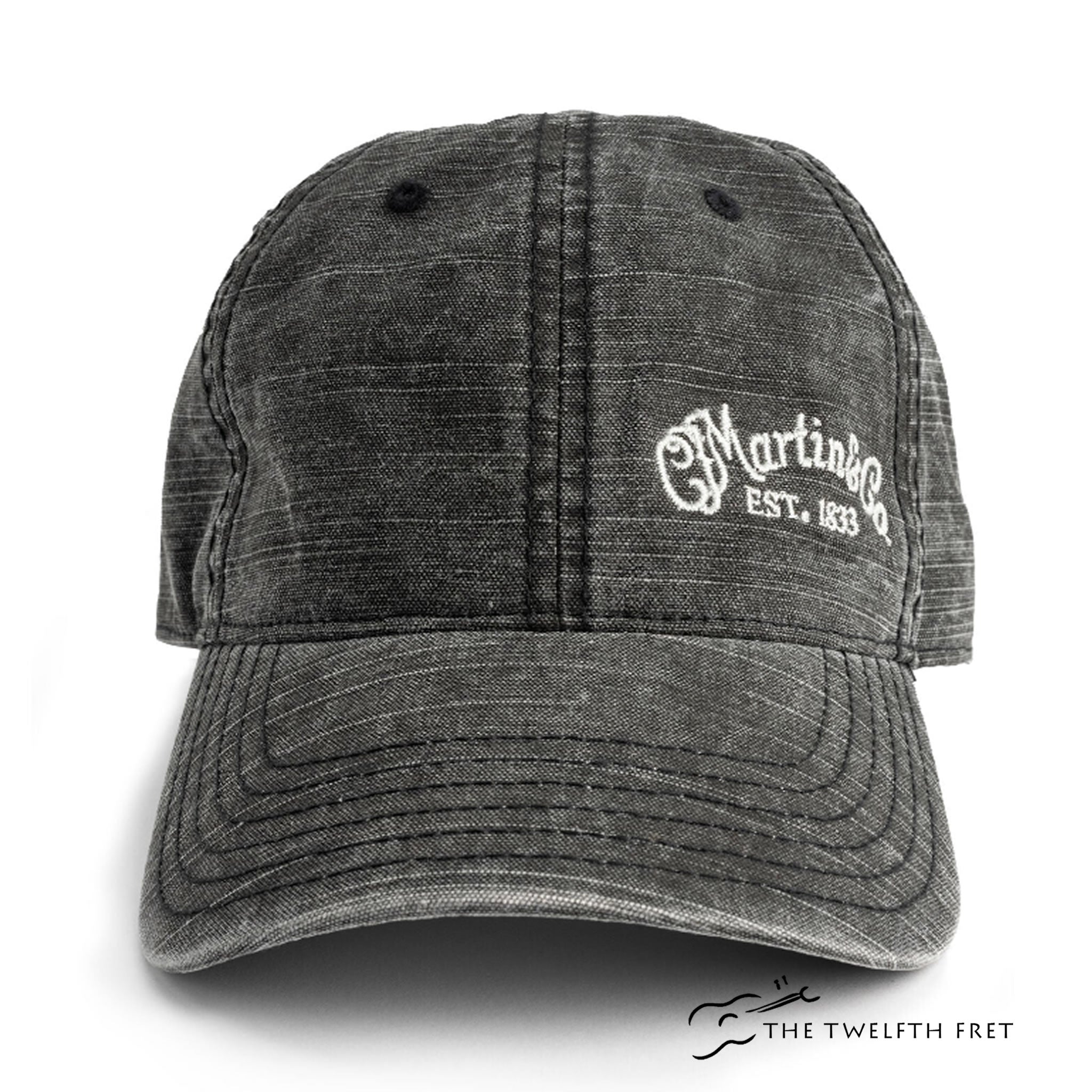 Martin Logo Hat Grey - The Twelfth Fret