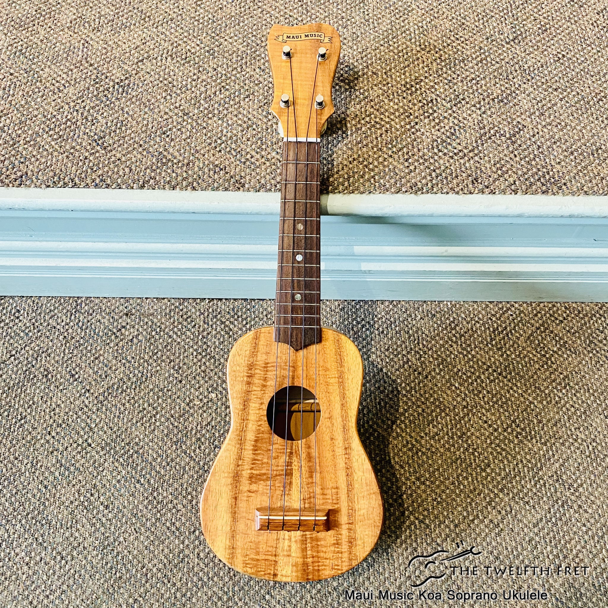 Maui Music Koa Soprano Ukulele - The Twelfth Fret