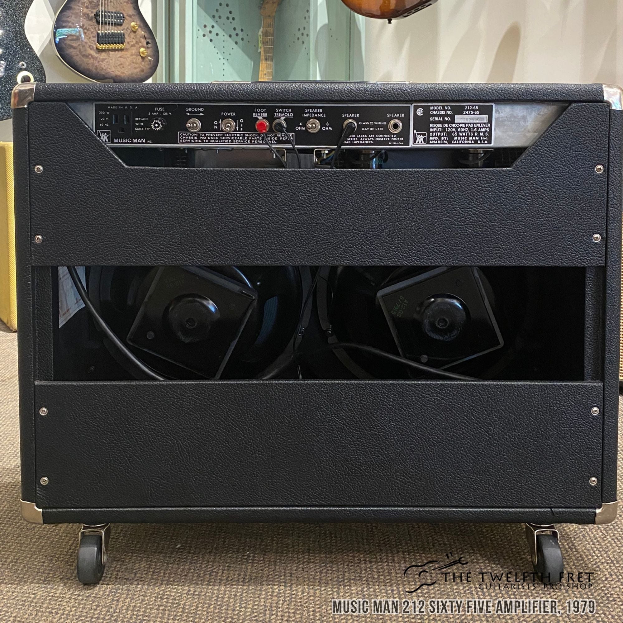 Music Man 212 Sixty Five Amplifier, 1979 - The Twelfth Fret