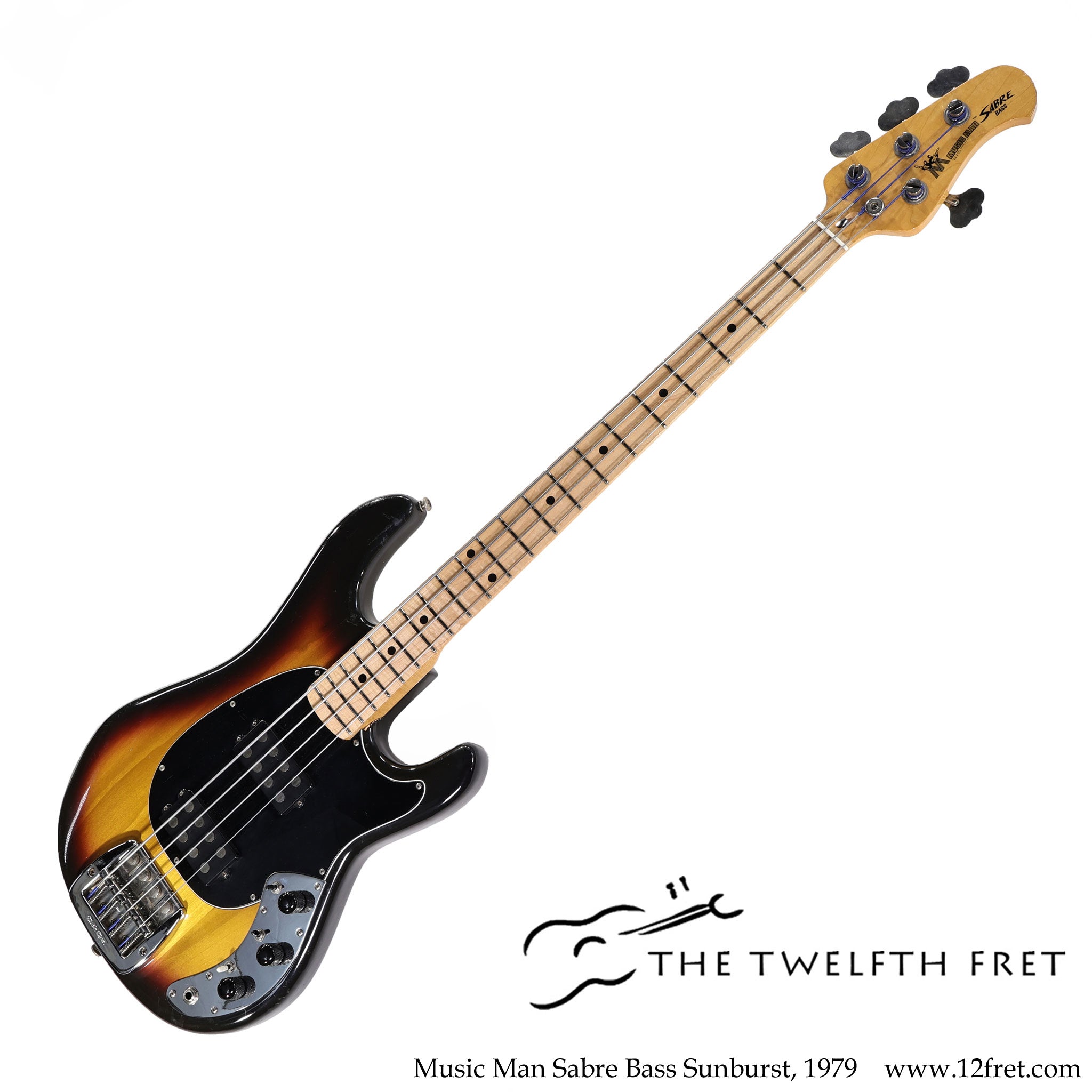 Music Man Sabre Bass Sunburst, 1979 - The Twelfth Fret