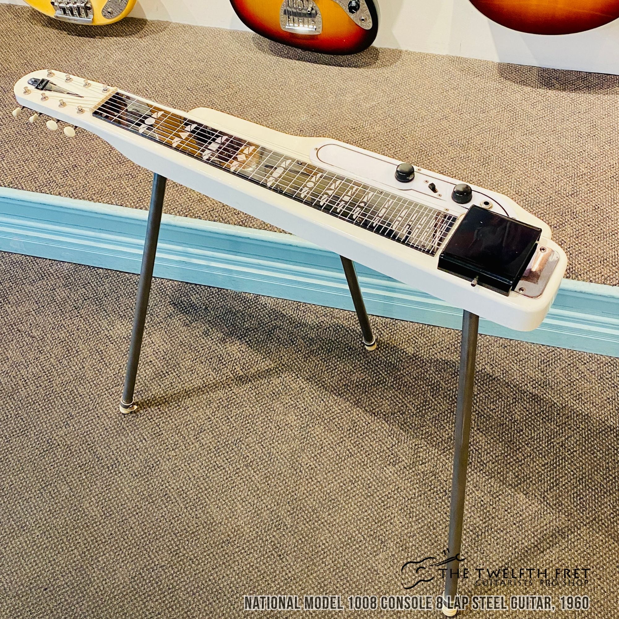 National Model 1008 Console 8 Lap Steel Guitar, 1960 - The Twelfth Fret