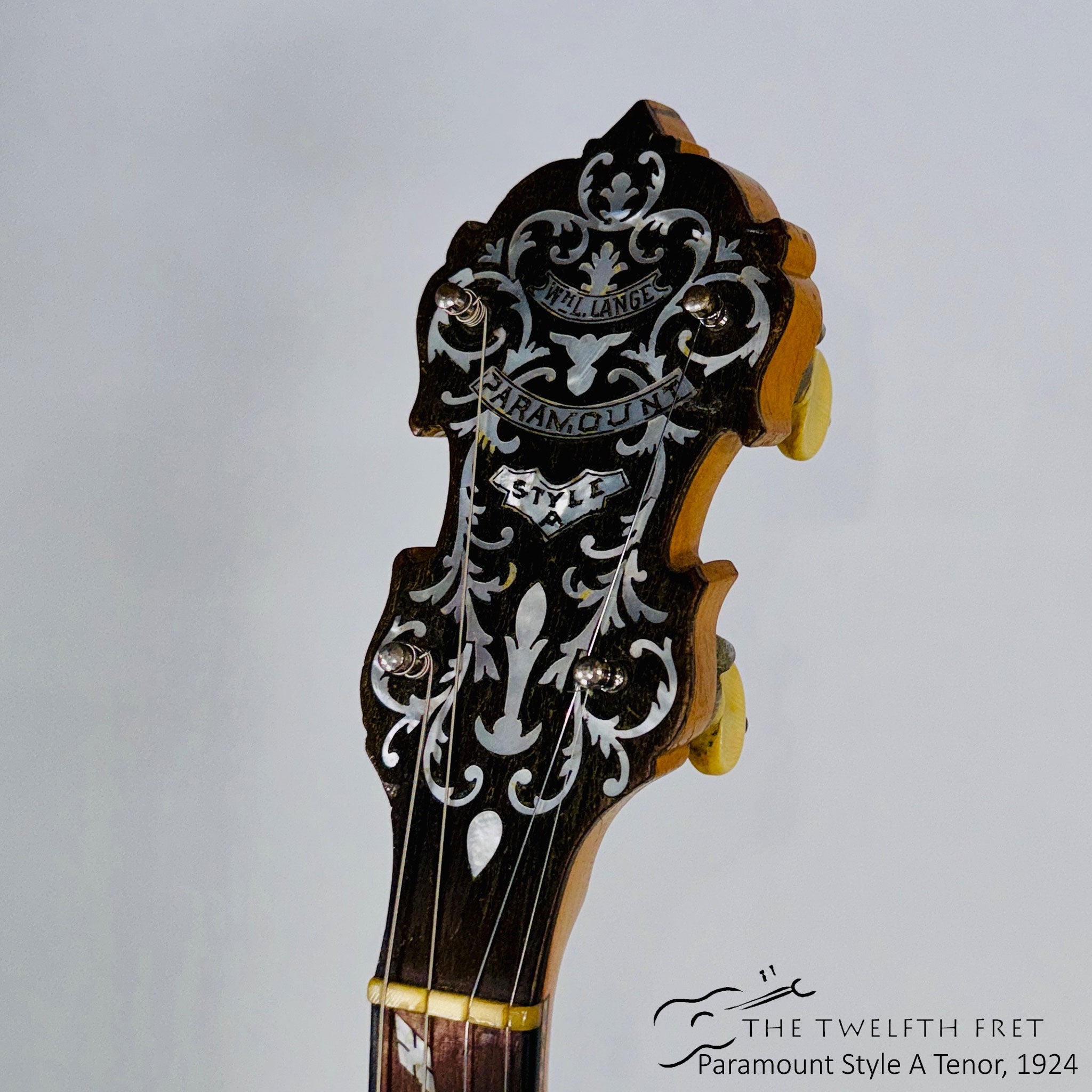 Paramount Style A Tenor Banjo, 1924 [USED] - The Twelfth Fret