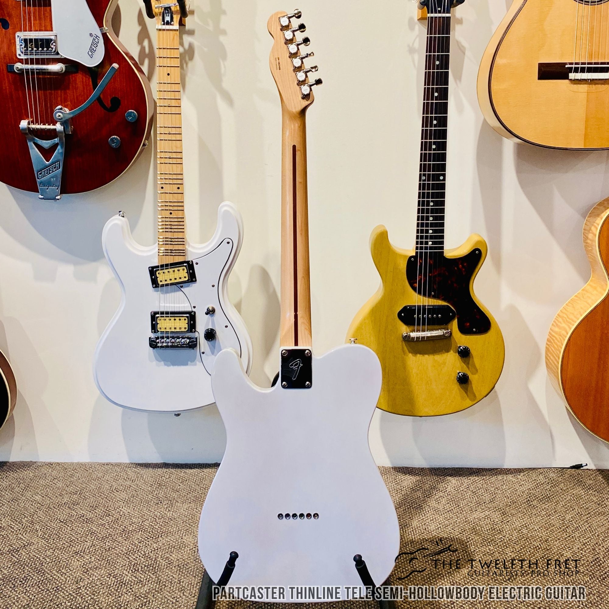 Partcaster Thinline Tele Semi-Hollowbody Electric Guitar - The Twelfth Fret