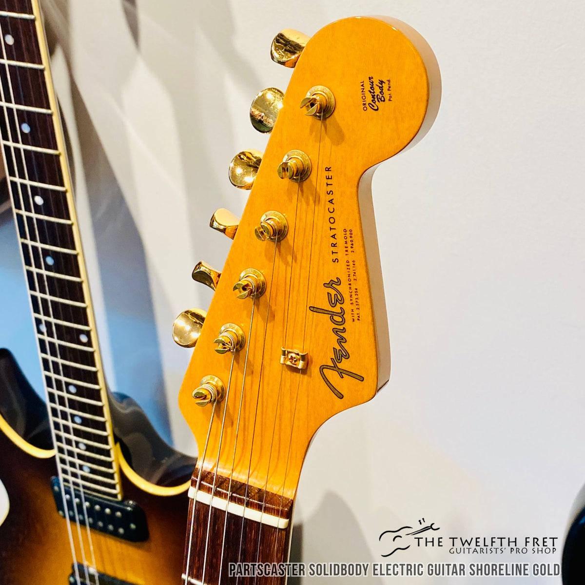 Partscaster Solidbody Electric Guitar Shoreline Gold - The Twelfth Fret