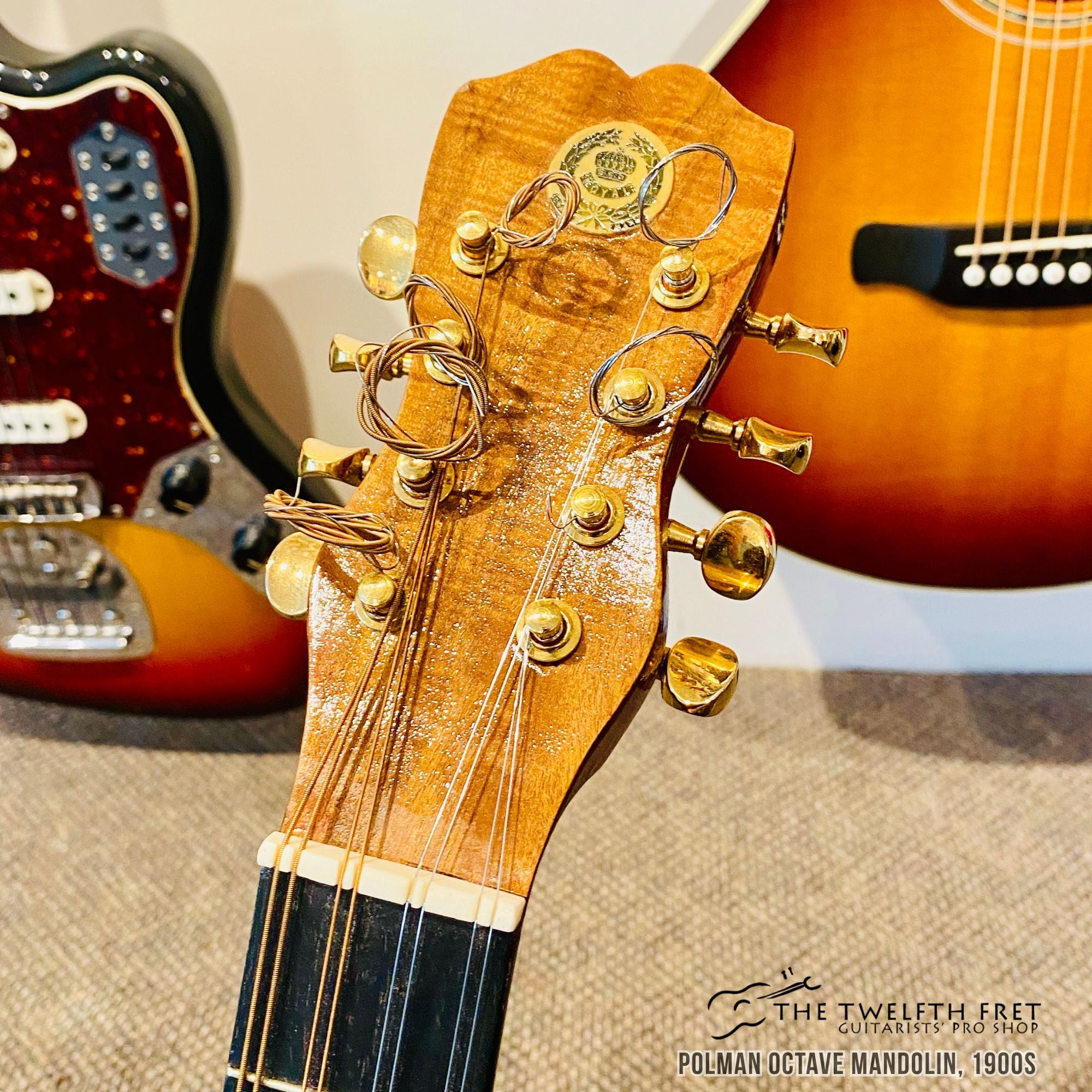 Polman Octave Mandolin 1900s - The Twelfth Fret
