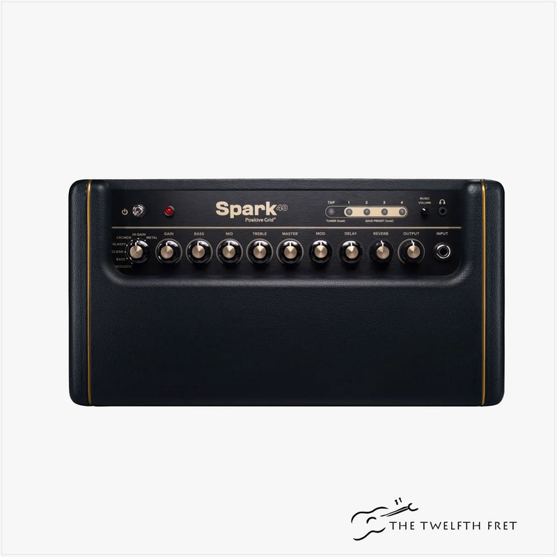 Postive Grid Spark 40-Watt Smart Guitar Amp & Bluetooth Speaker