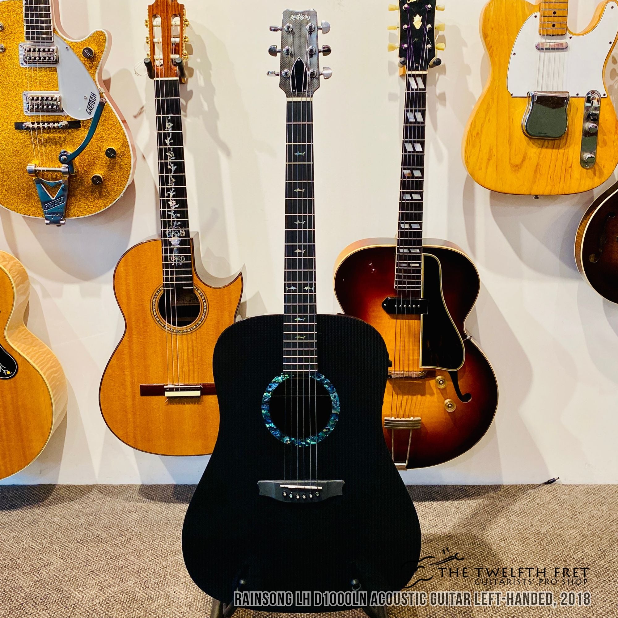 RainSong LH D1000LN Acoustic Guitar Left-Handed, 2018 - The Twelfth Fret