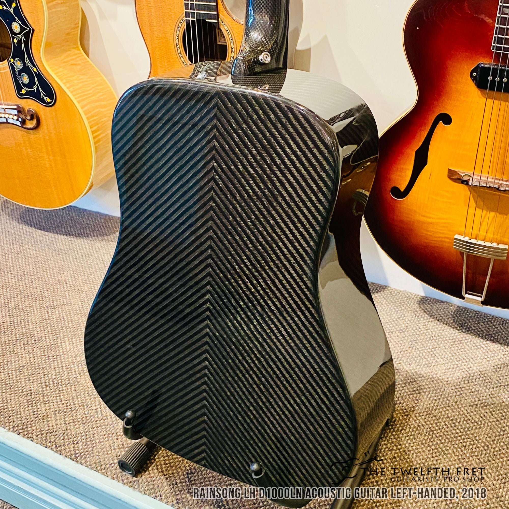 RainSong LH D1000LN Acoustic Guitar Left-Handed, 2018 - The Twelfth Fret
