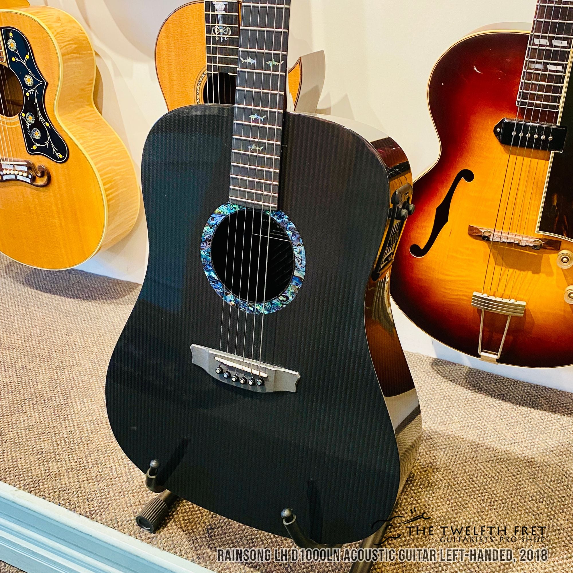 RainSong LH D1000LN Acoustic Guitar Left-Handed, 2018 - The Twelfth Fret