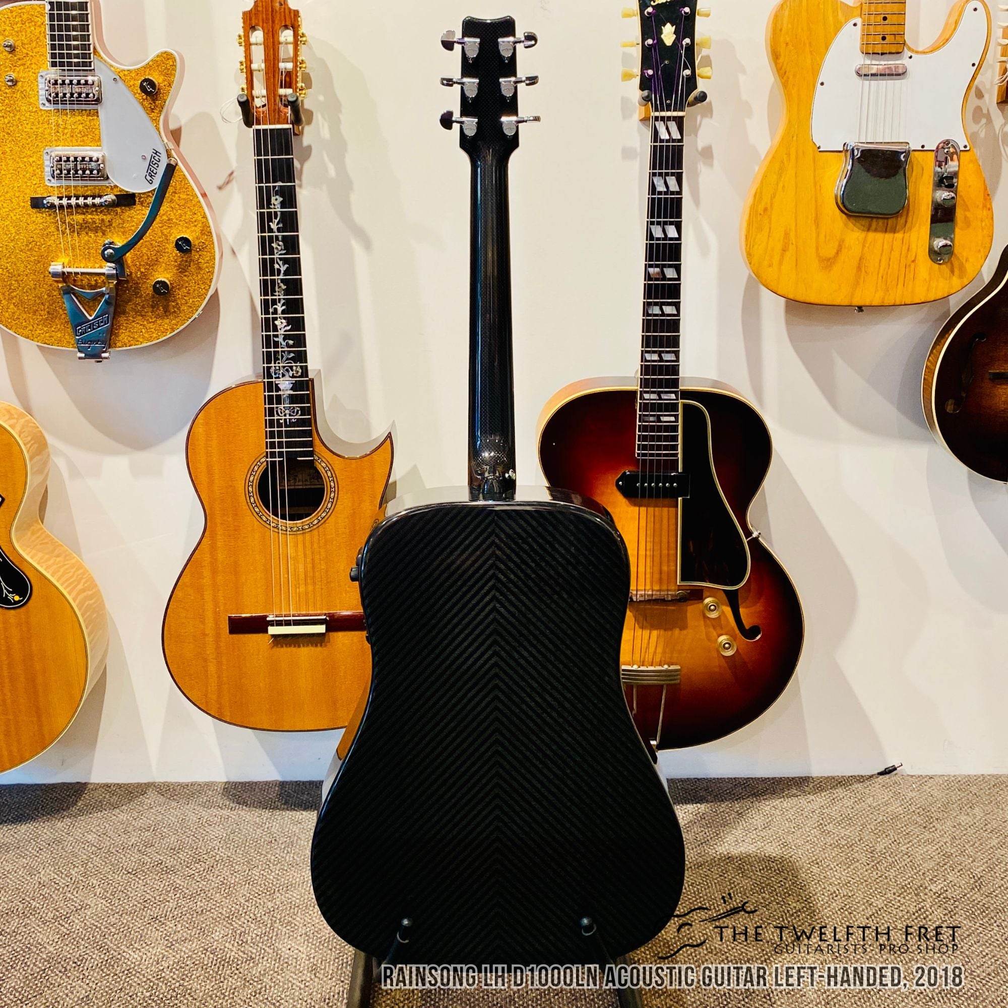 RainSong LH D1000LN Acoustic Guitar Left-Handed, 2018 - The Twelfth Fret