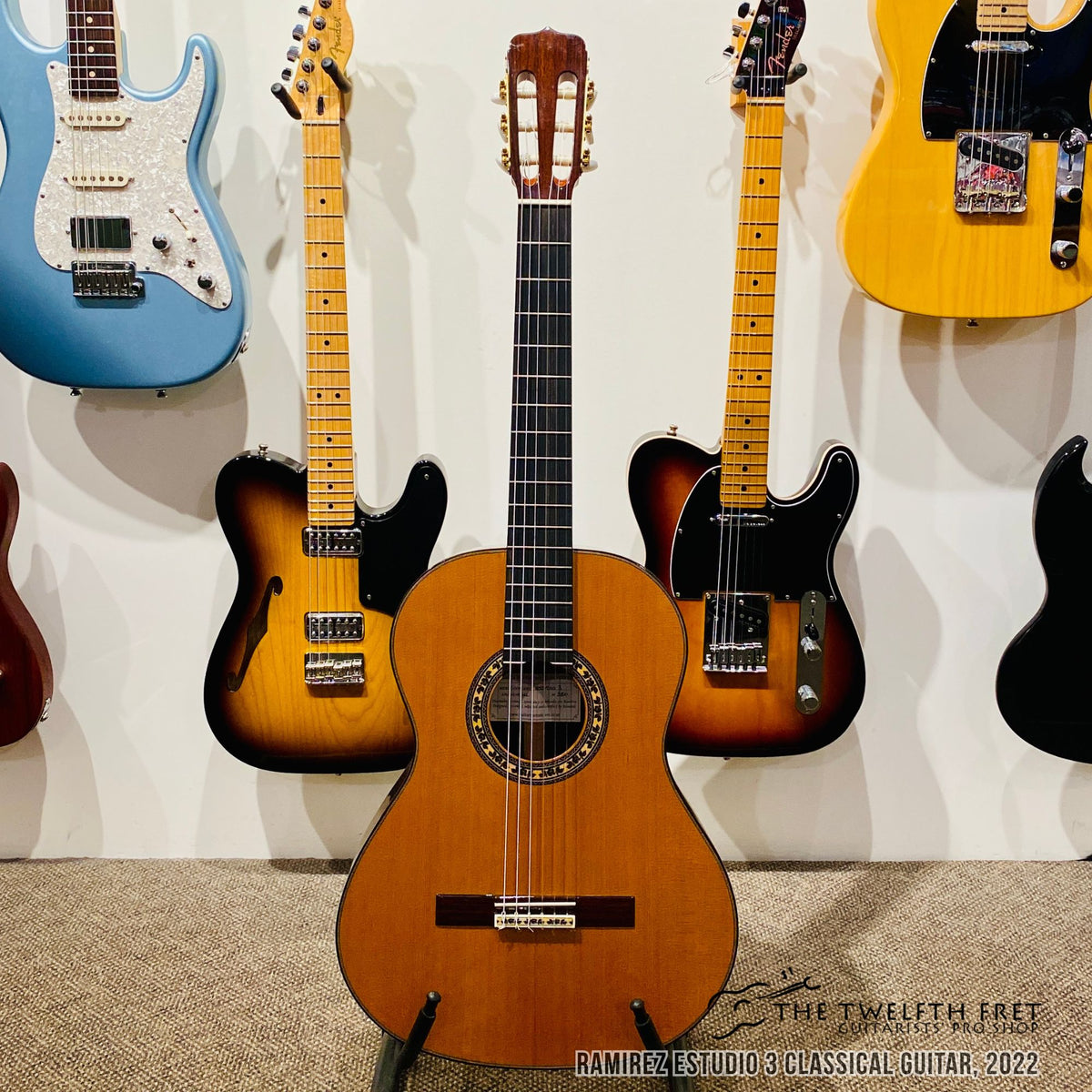 Ramirez Estudio 3 Classical Guitar, 2022 - The Twelfth Fret