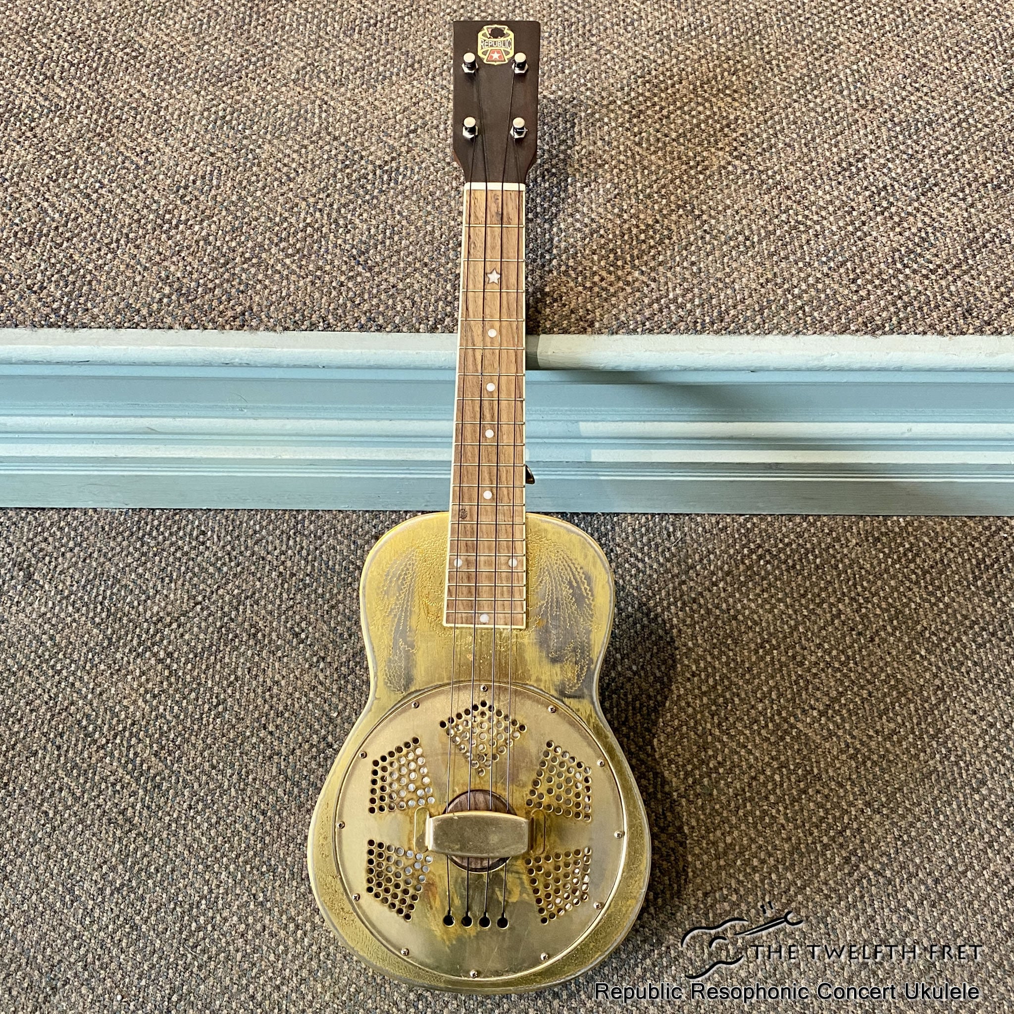 Republic Resophonic Concert Ukulele - The Twelfth Fret