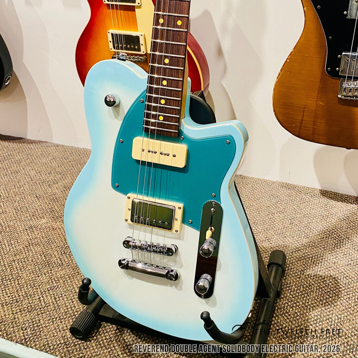 Reverend Double Agent Solidbody Electric Guitar, 2026 - The Twelfth Fret