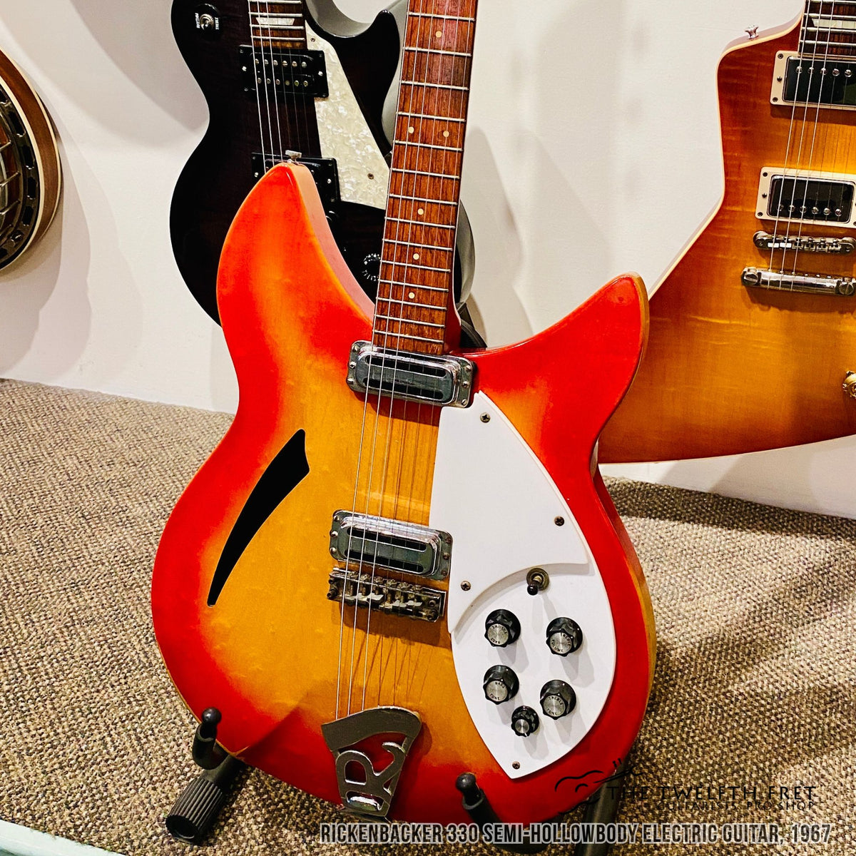 Rickenbacker 330 Semi Hollowbody Electric Guitar, 1967 - The Twelfth Fret